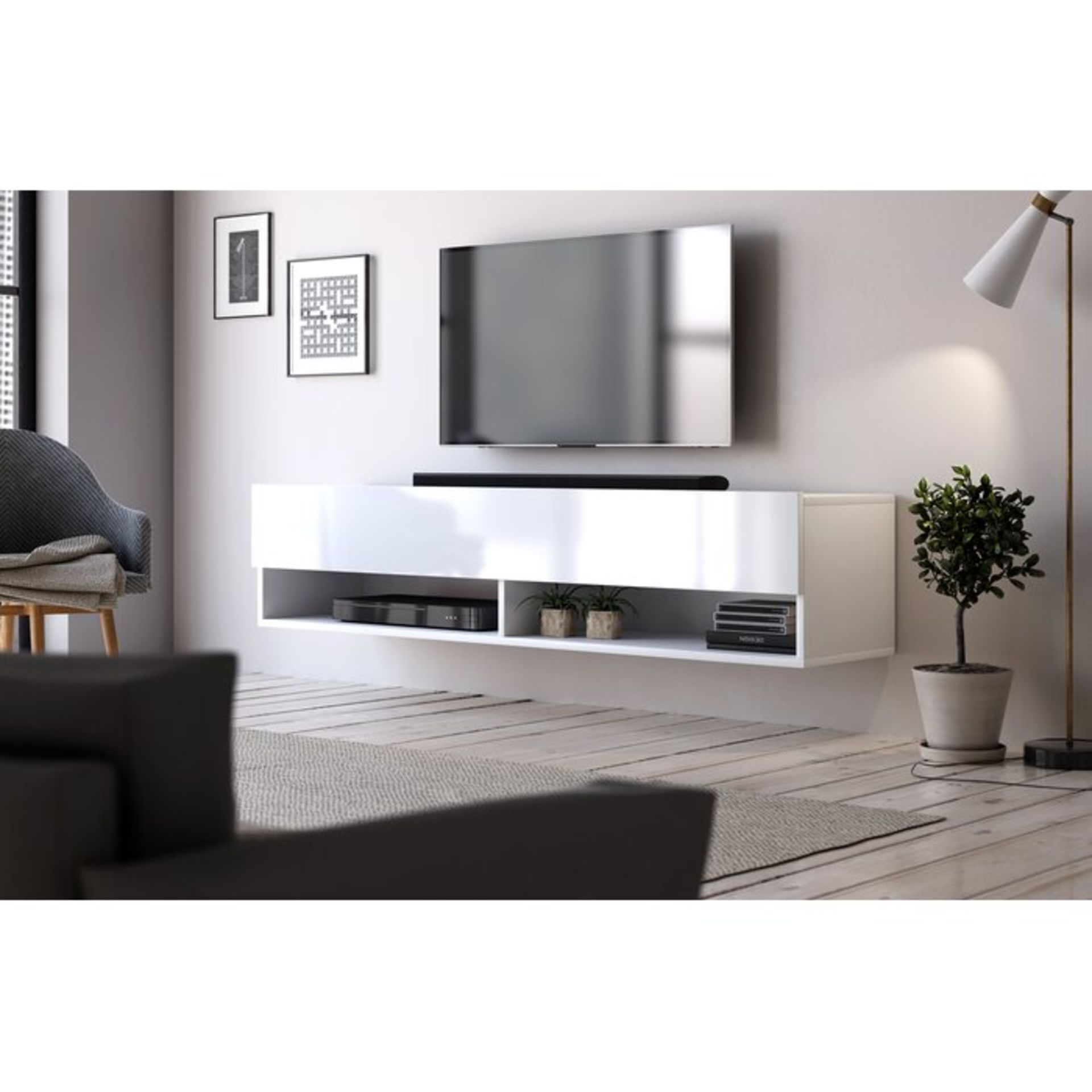 Wescott TV Stand for TVs up to 60"- RRP £95.99