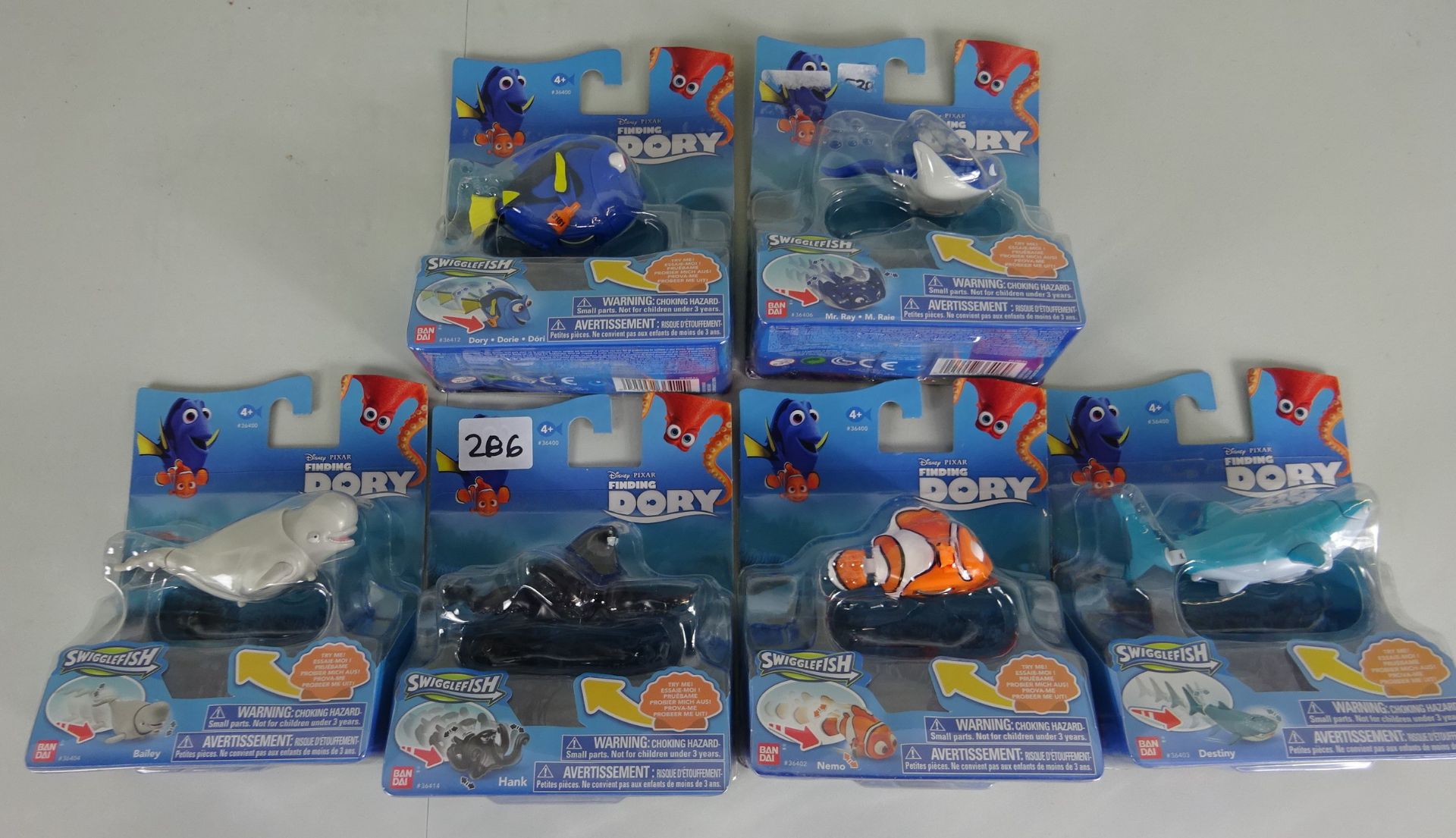 X6 BRAND NEW FINDING DORY TOYS