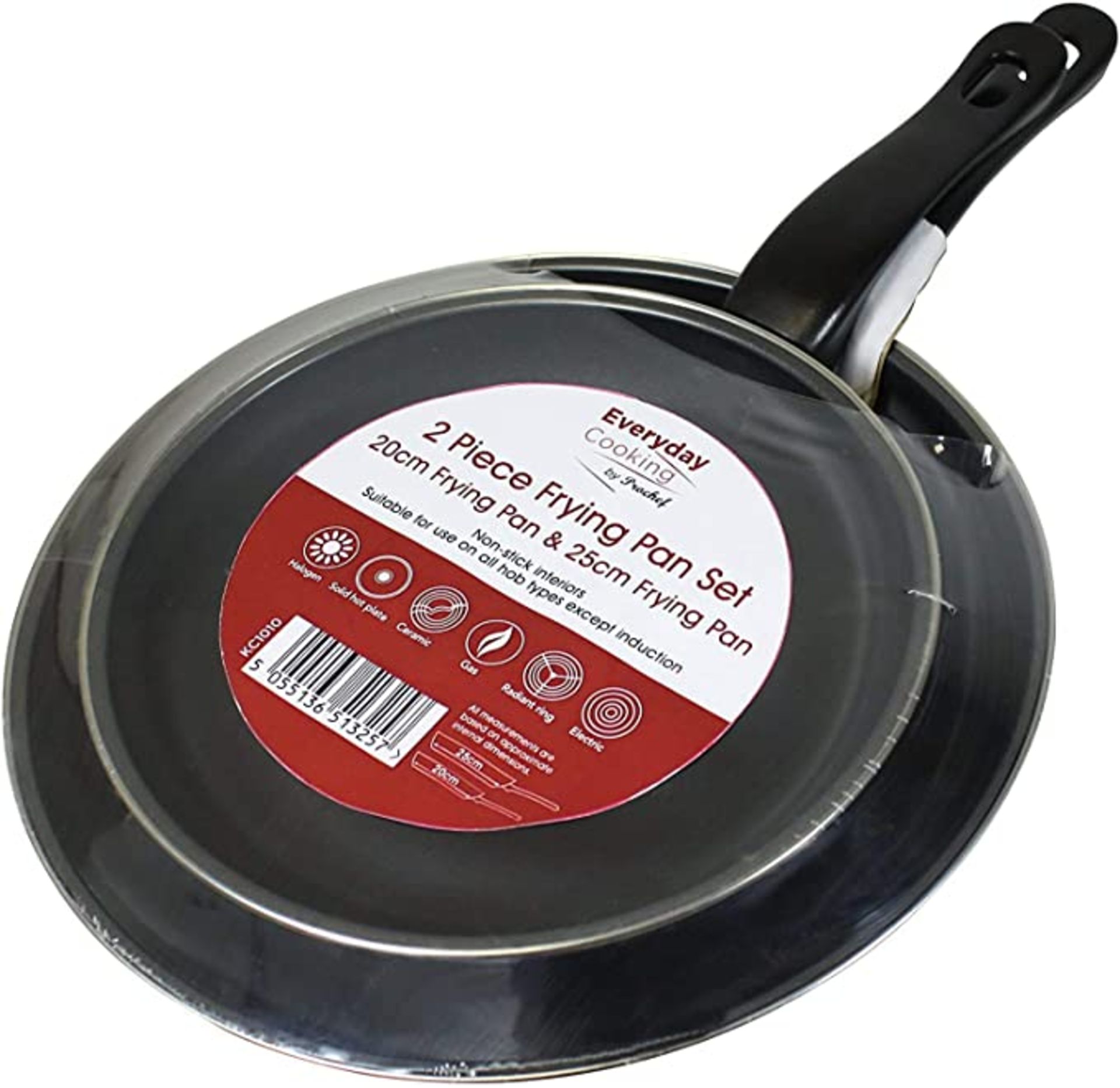 BRAND NEW EVERYDAY COOKING 2PC FRYING PAN SET