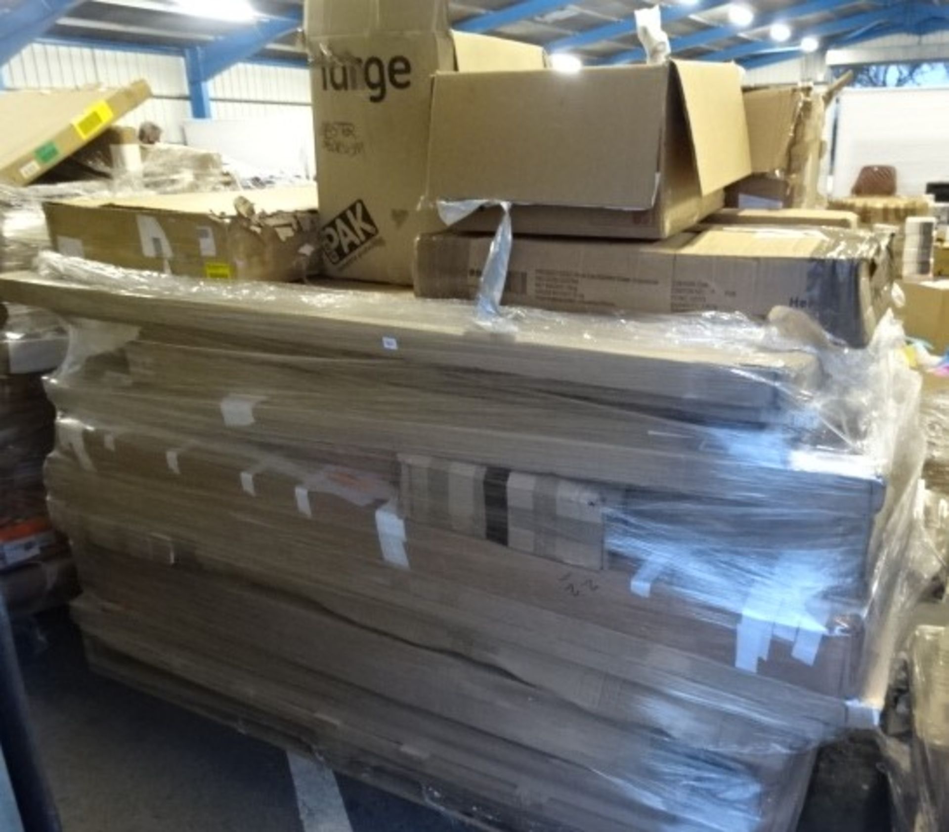 ONE LARGE DOUBLE PALLET OF RAW UNTESTED WAYFAIR CUSTOMER RETURNS