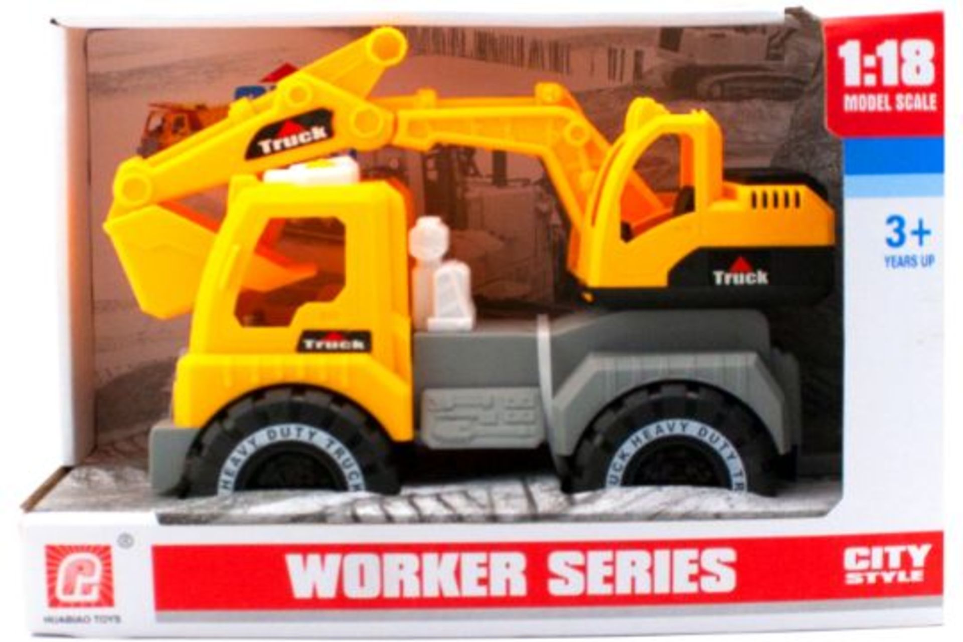 CITY TRRUCK 1:18 SCALE WORK TRUCK