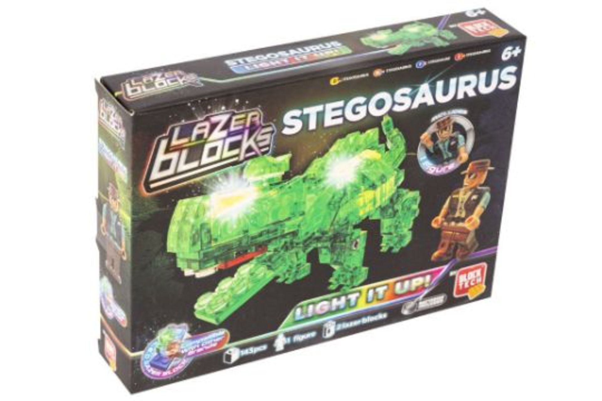 BLOCK TECH LAZER BLOCKS STEGOSAURUS