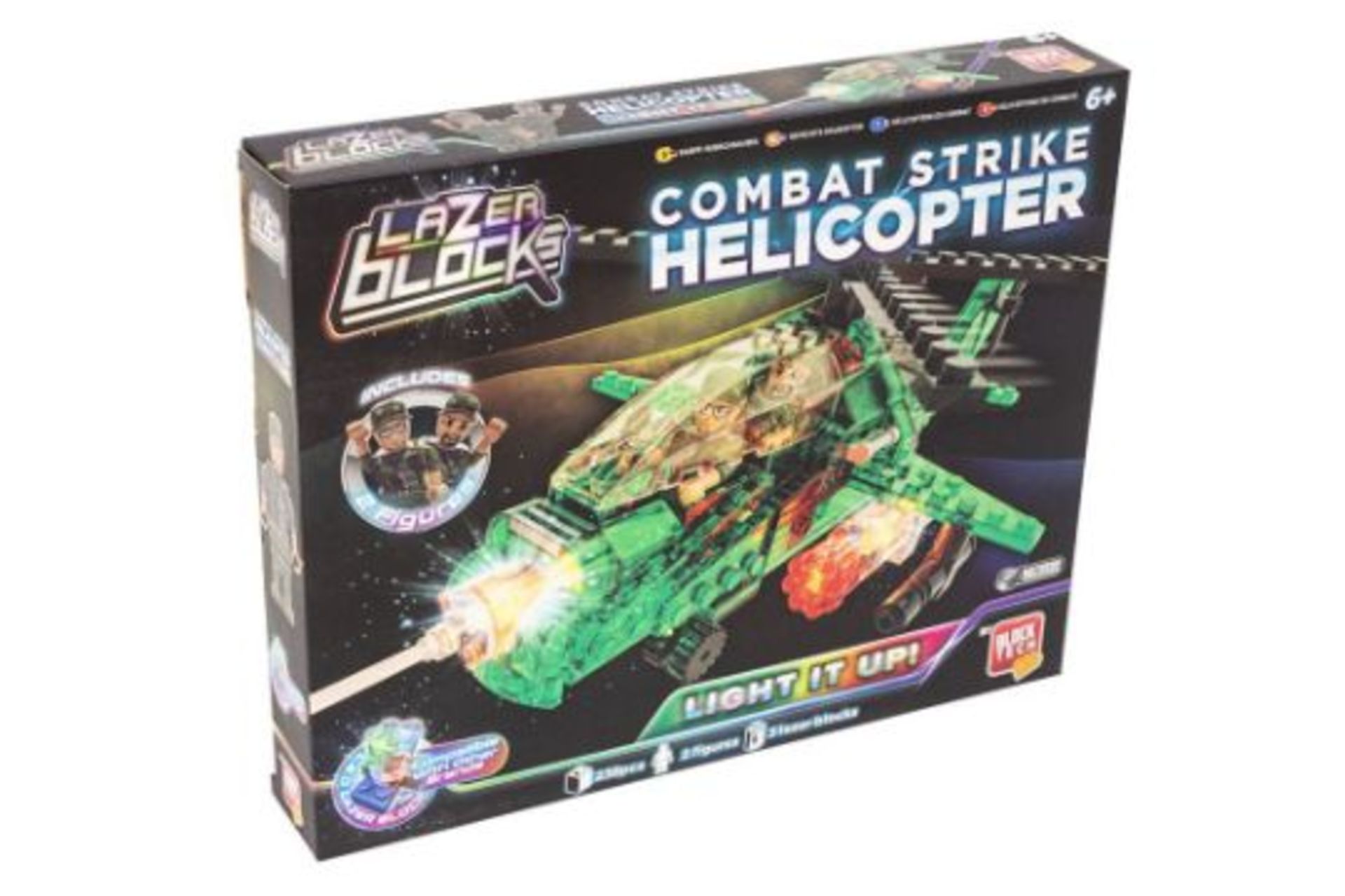 BLOCK TECH COMBAT STRIKE LIGHT UP HELICOPTER
