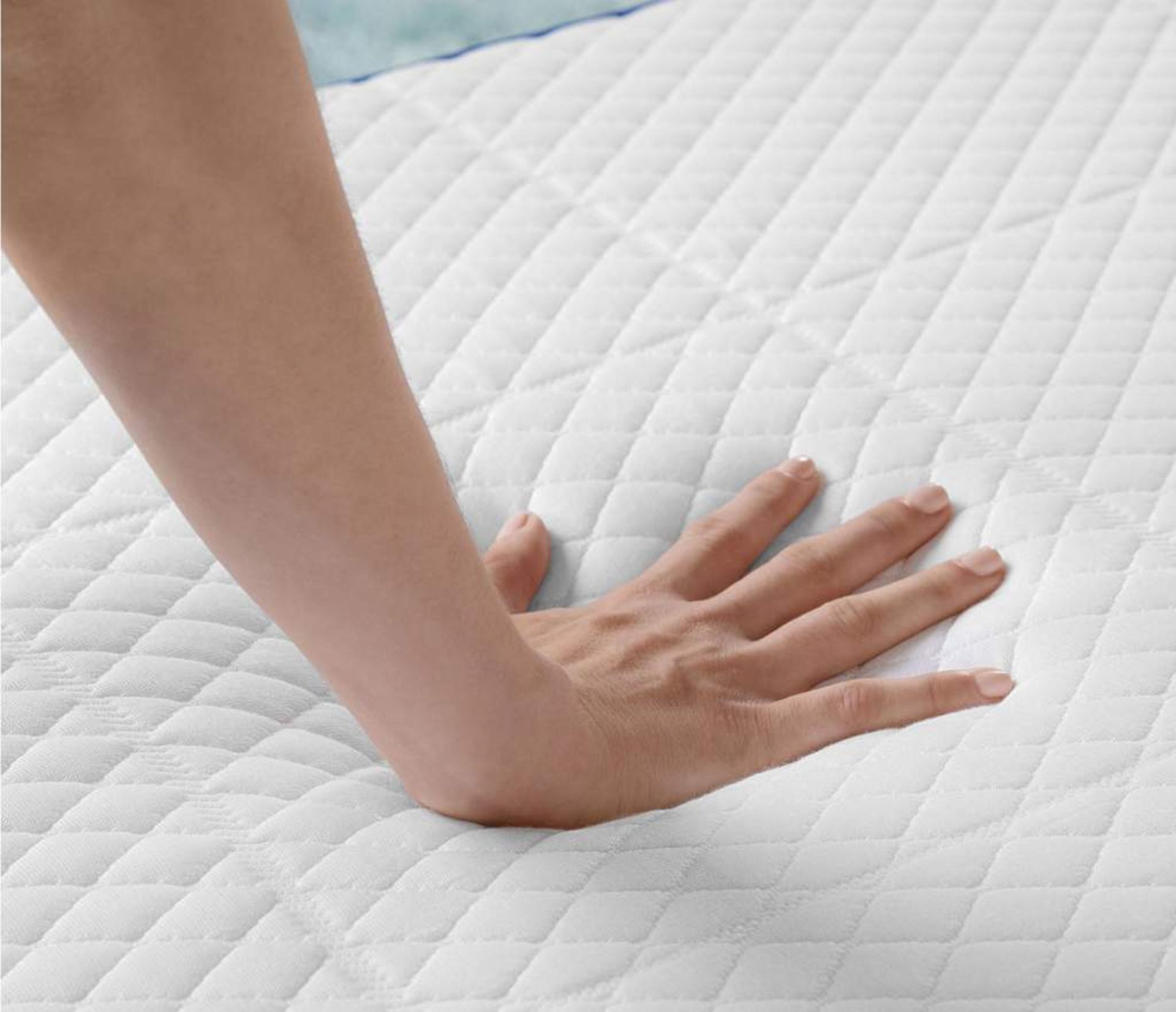 x1| 4ft 6 Nectar Professionally Refurbished Smart Pressure Relieving Memory Foam Mattress|RRP £569| - Image 2 of 2
