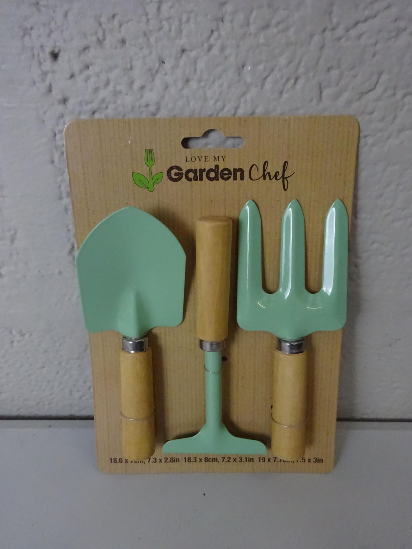 BRAND NEW MINI GARDEN SETS WITH SPADE, RAKE AND FORK