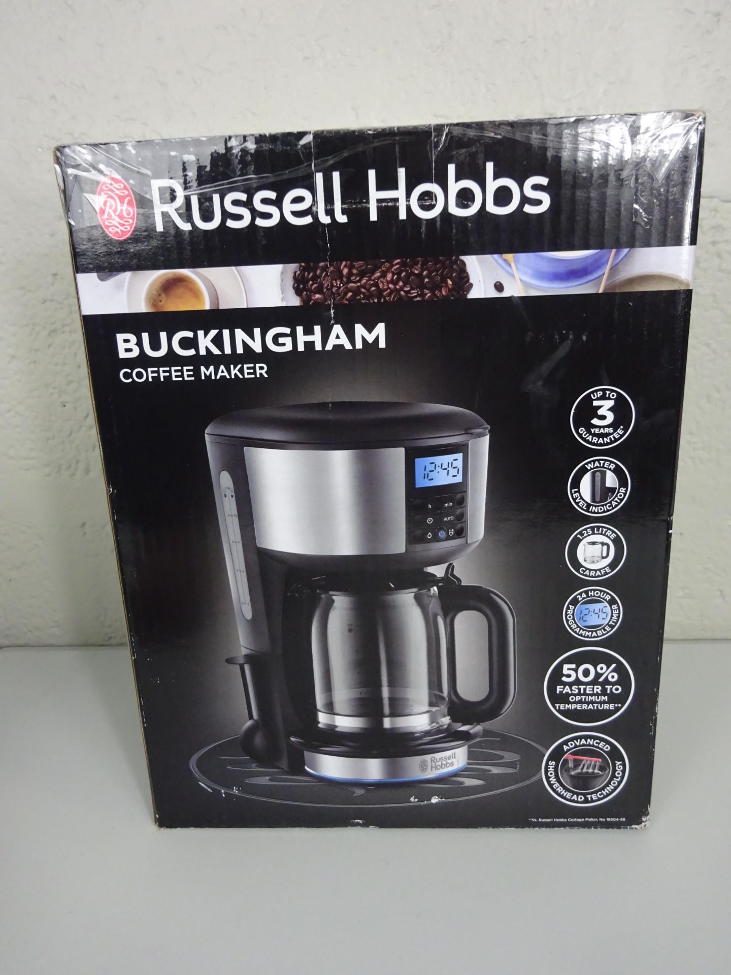 Grade A Russell Hobbs Buckingham Coffee Maker - RRP £45