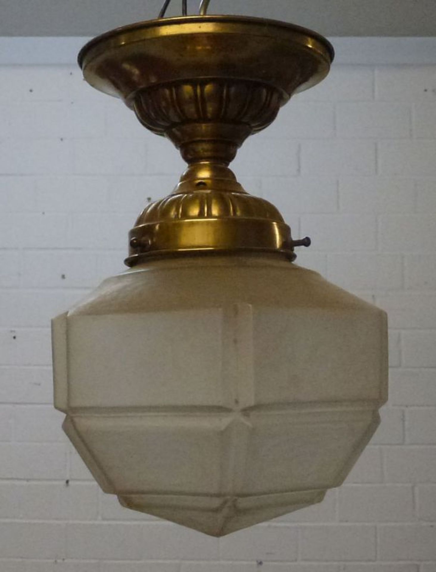 Deckenlampe, um 1930