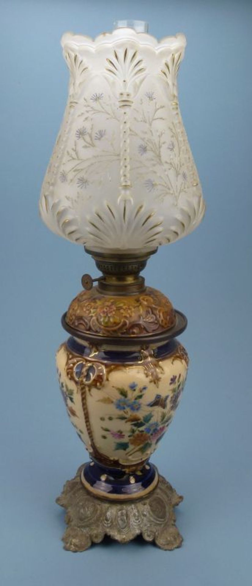 Petroleumlampe, um 1900