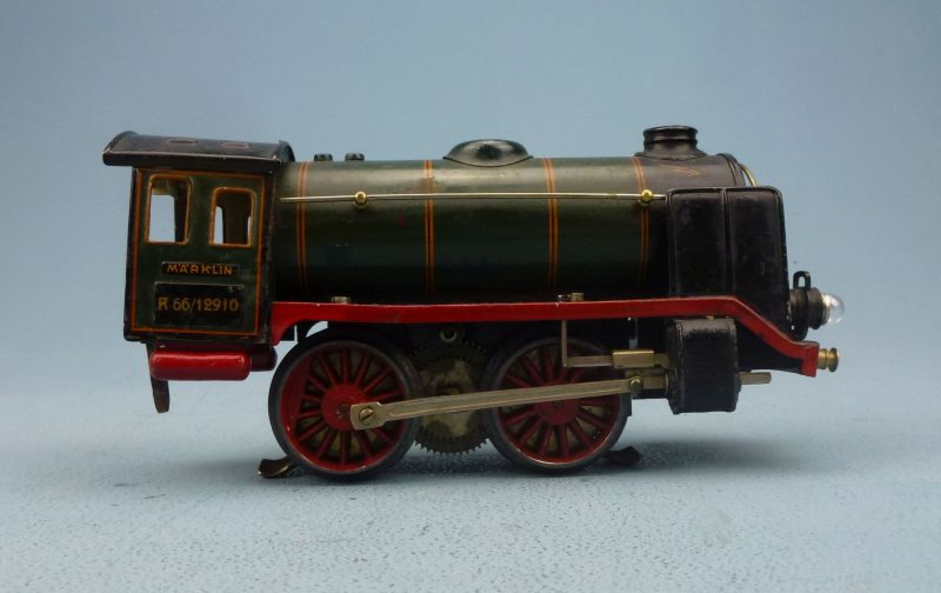 Dampflokomotive R 66/12910, Märklin, 1930er Jahre< - Bild 2 aus 6