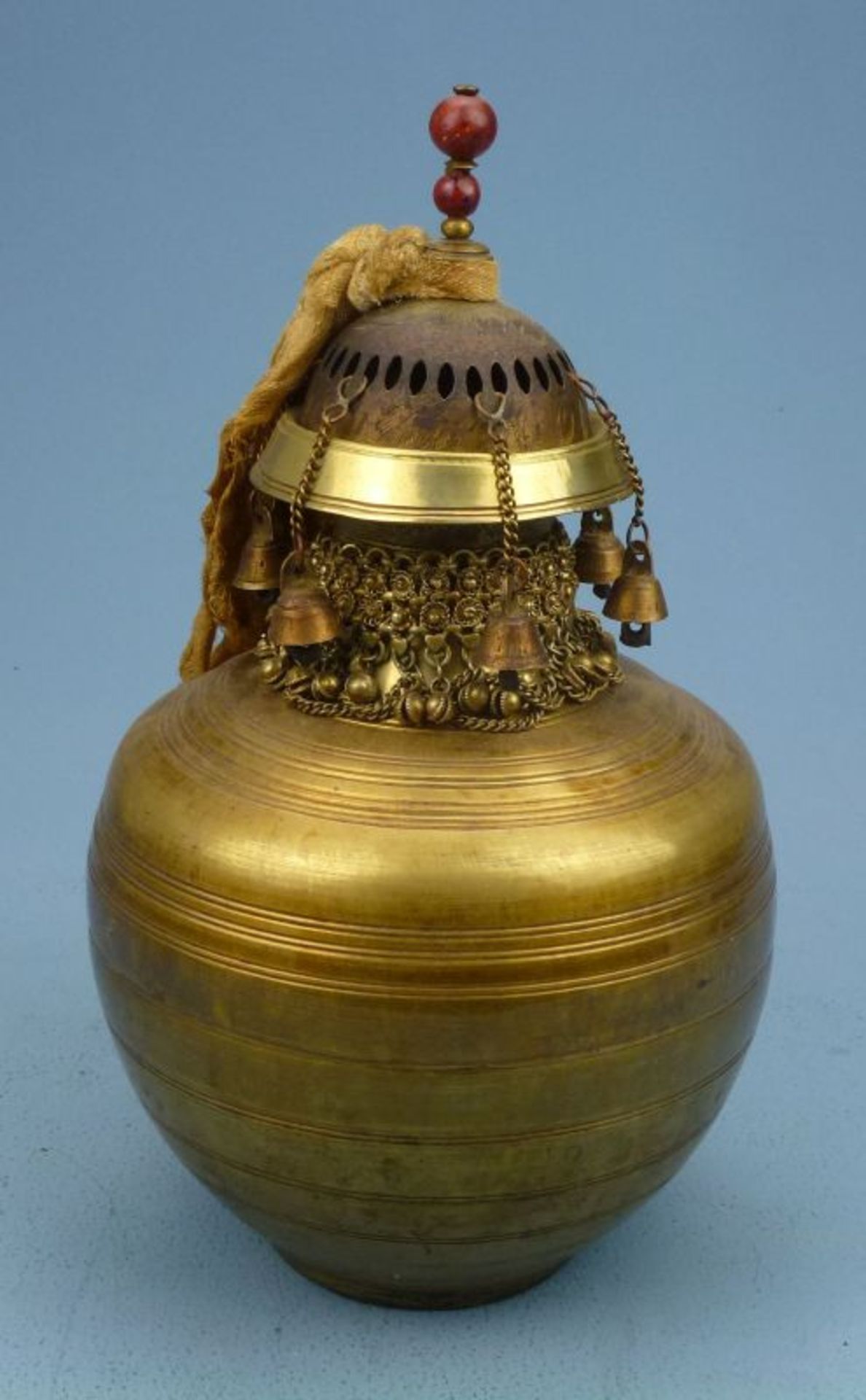 Bronzevase/Räuchergefäß, Asien<br