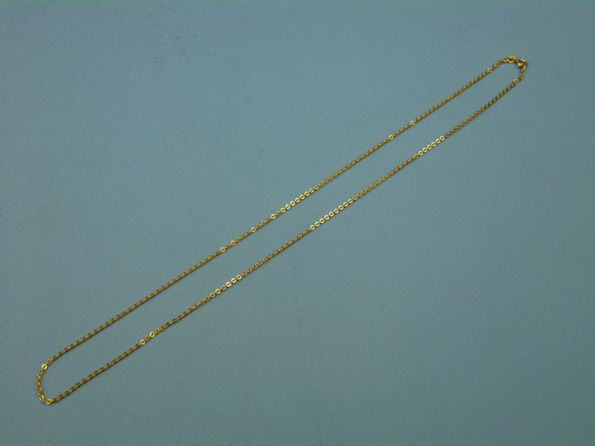 Halskette, 750er GelbgoldAnkerglieder, L 60 cm, 6,2 g [30]