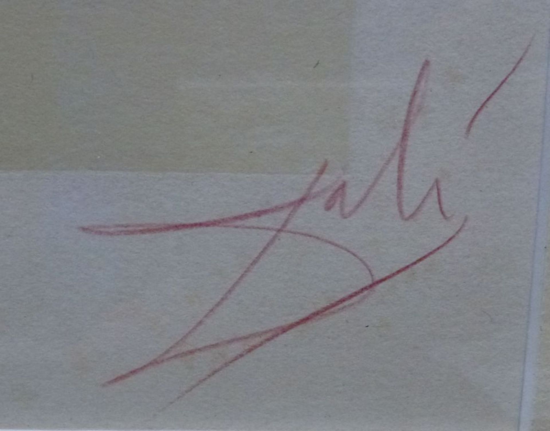 PaarSalvador Dalí, 1904 - '89 Ofsetlithographie 88/150, Buntstiftsignatur, Stockflecken außerhalb - Bild 3 aus 3