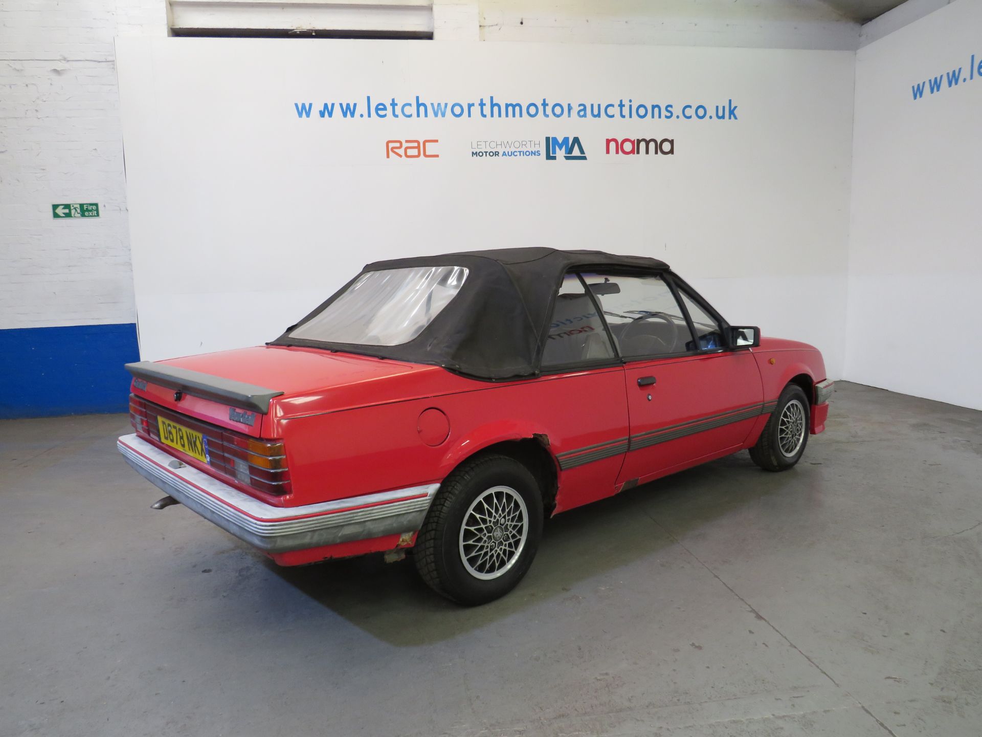 1986 Vauxhall Cavalier Cabriolet - 1796cc - Image 12 of 16