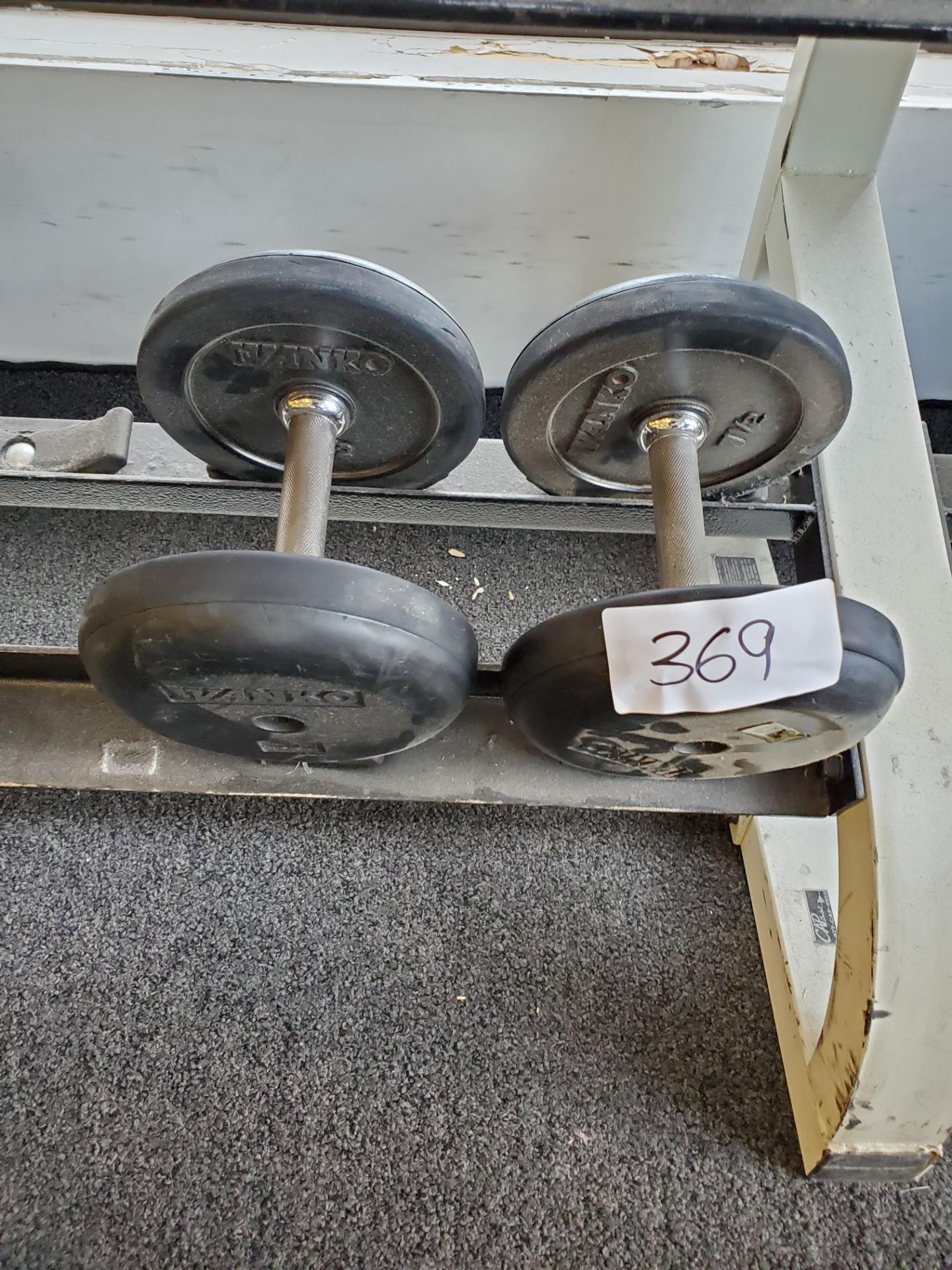 Pair of Ivanko 30lbs Dumbbells