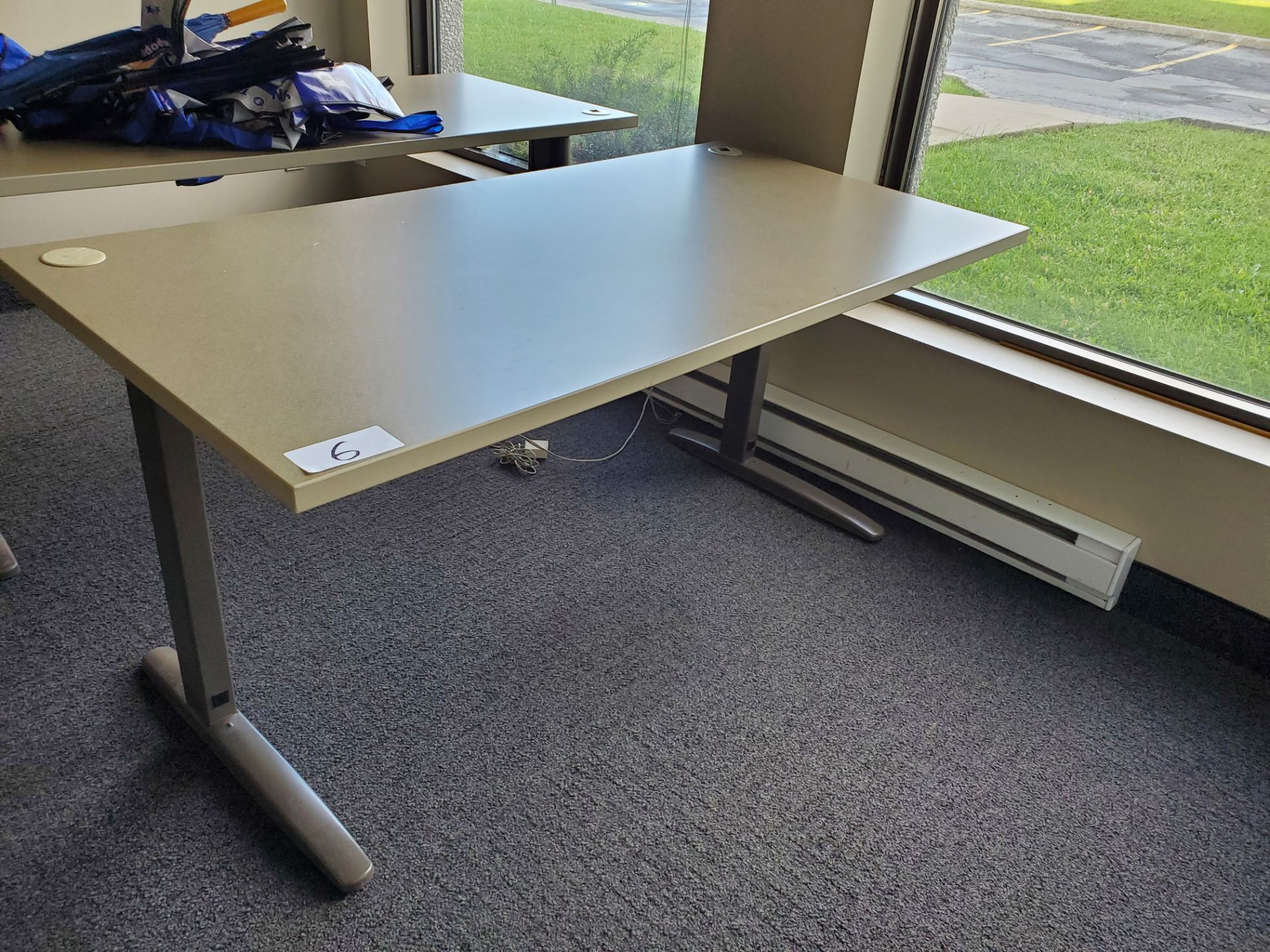 30"x60" Metal Leg Desk