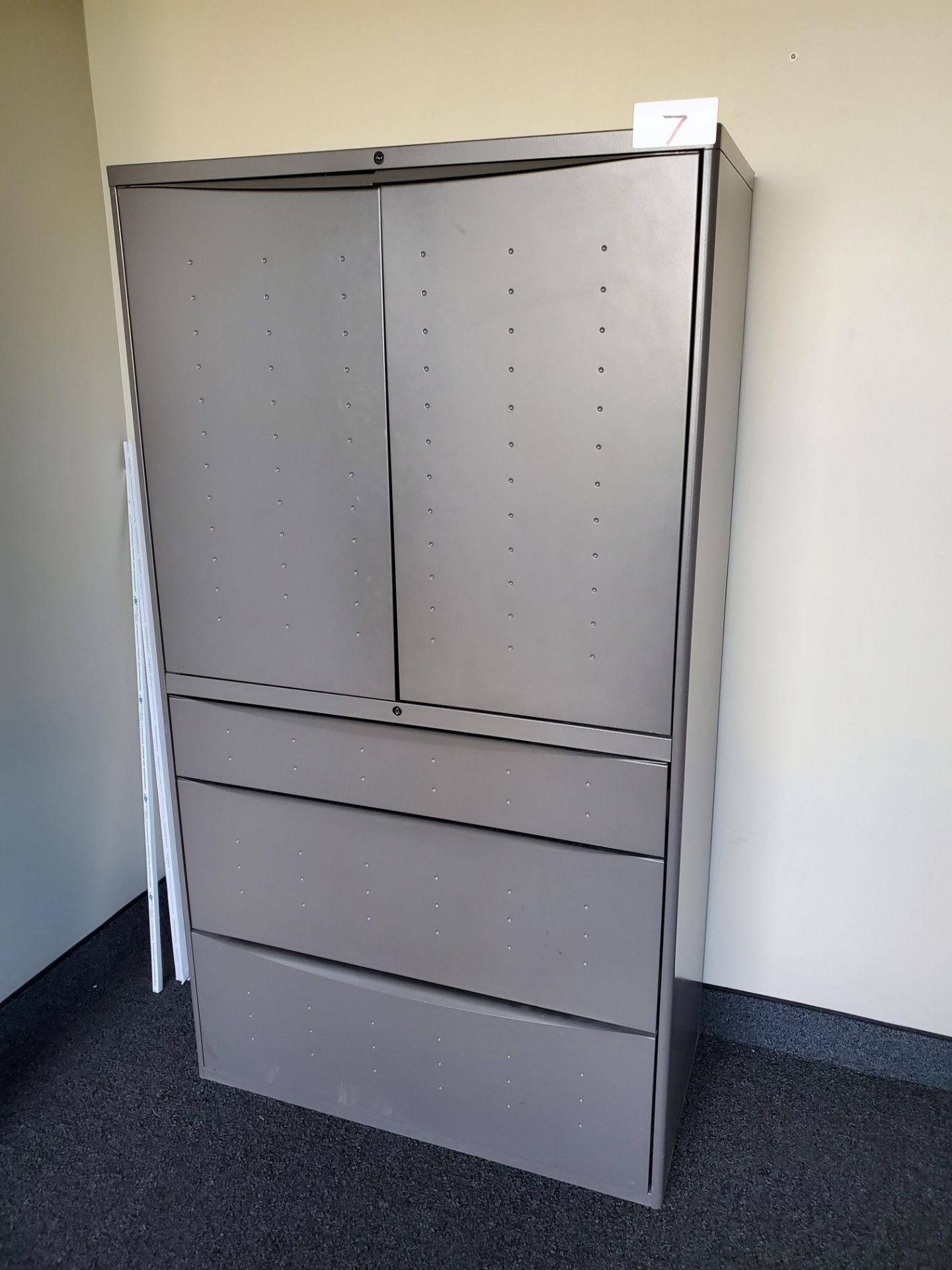 2 Door Cabinet w/ 3 Drawers