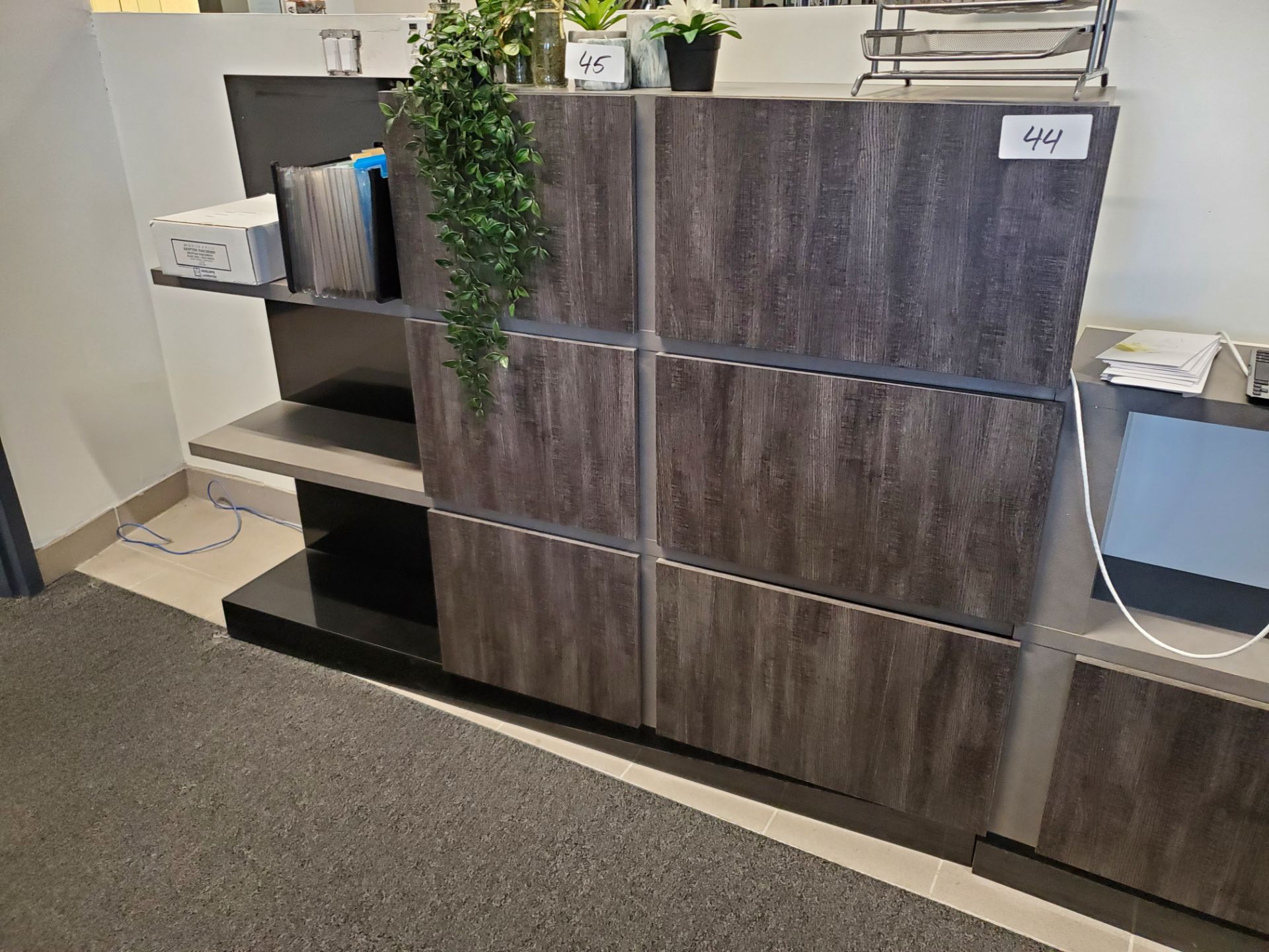 Grey Wall Unit