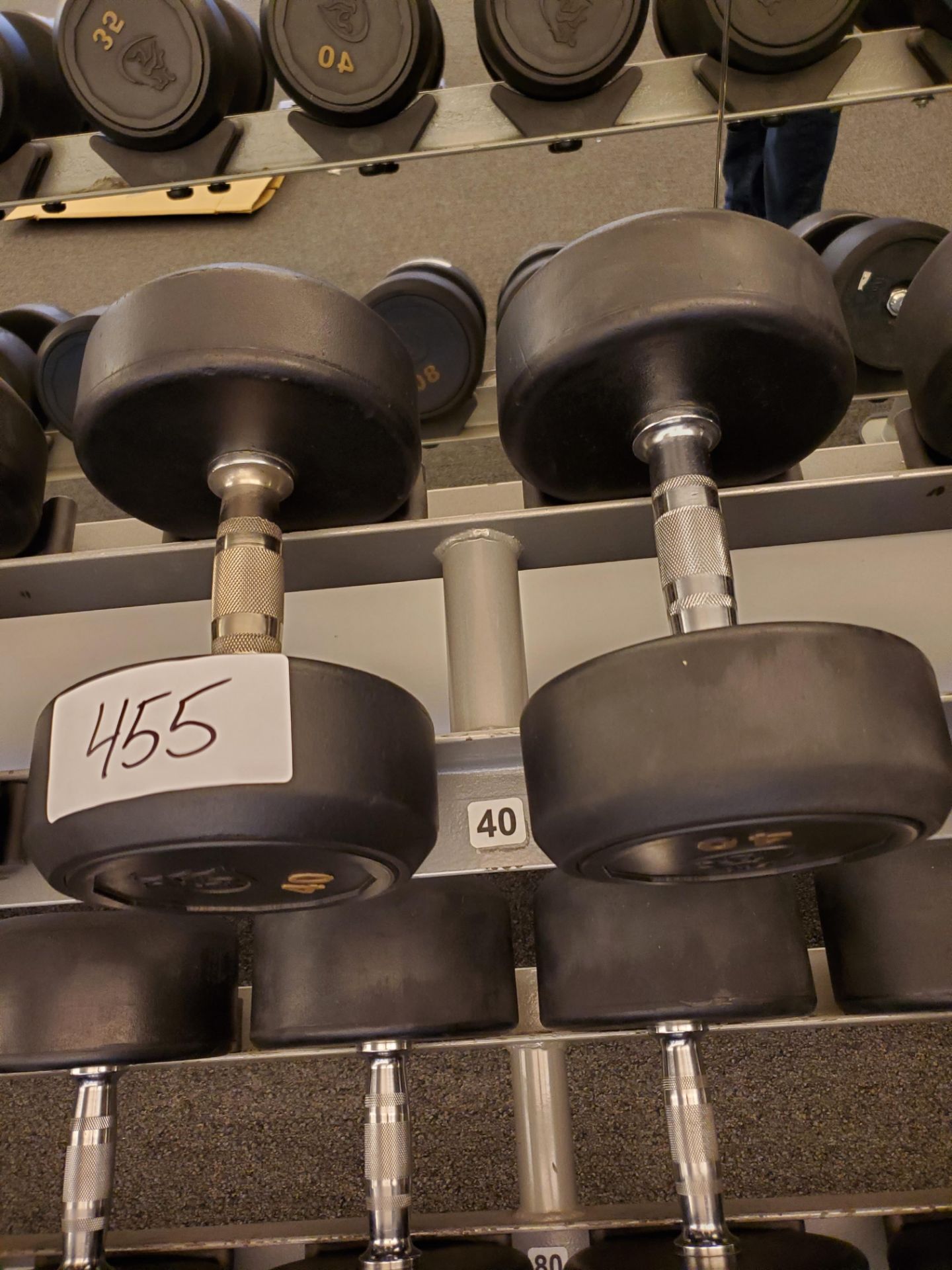 Pair of 40lbs Dumbbells