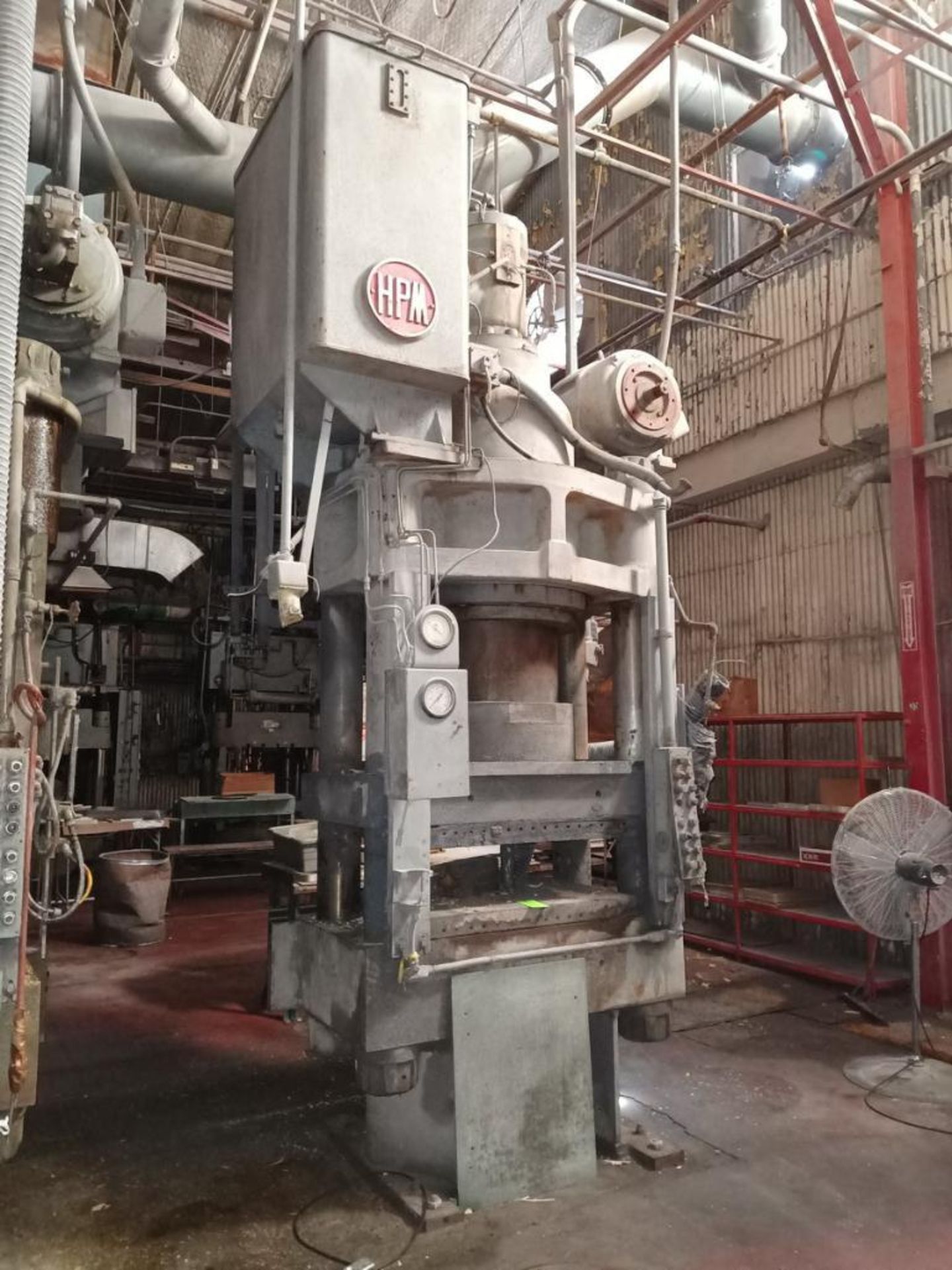 HPM 500T 4-Post Compression Molding Press