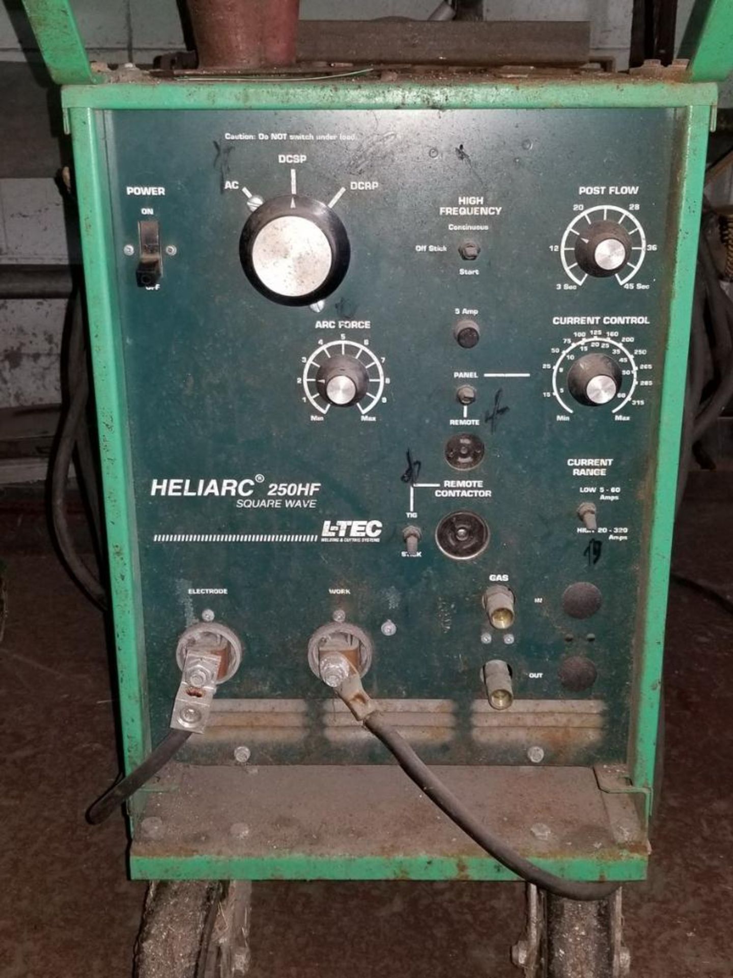 L-Tech Mdl. Heliarc 250HF Welder - Image 2 of 3