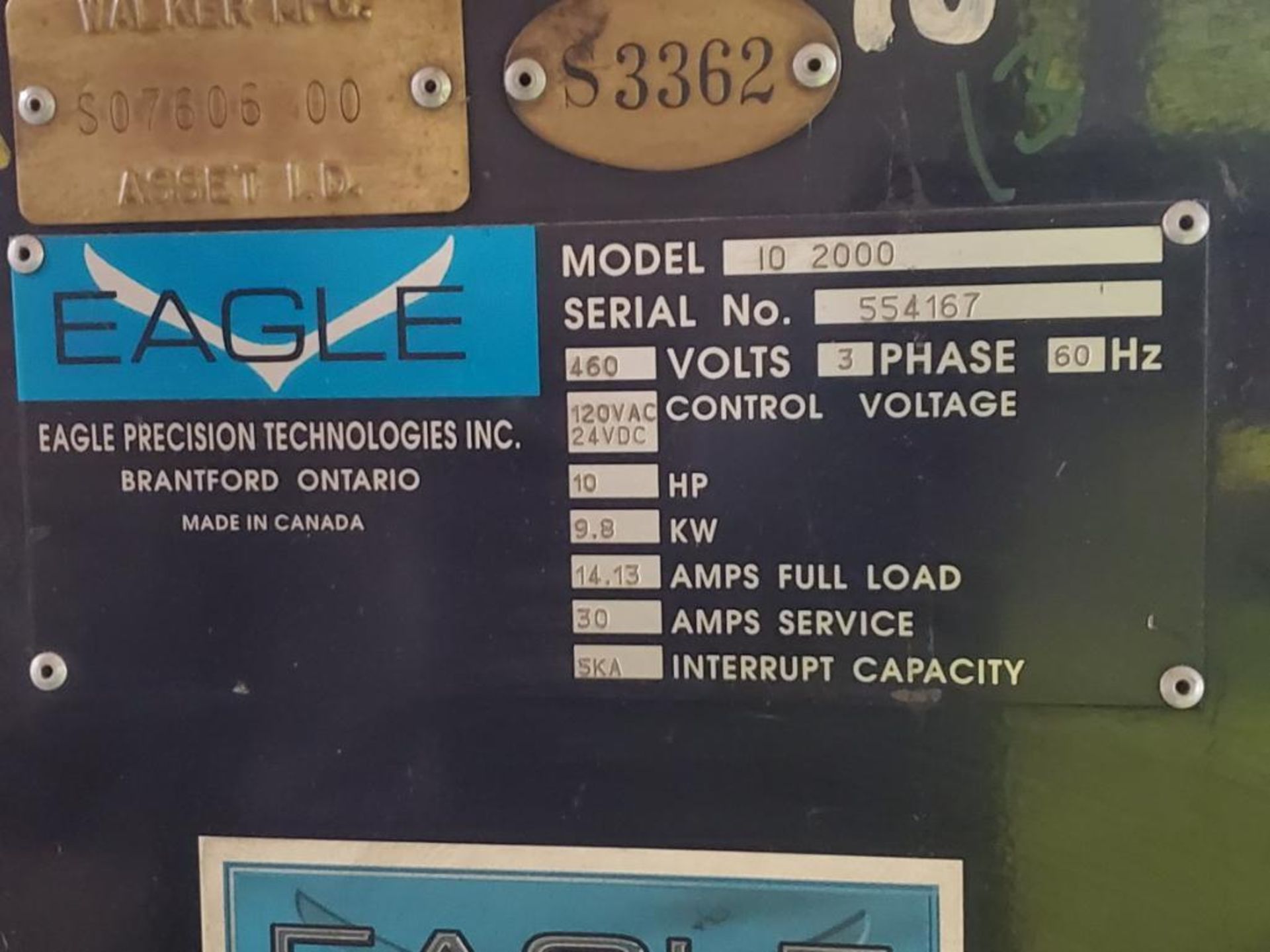 Eagle 1/0 2000 I/O Machine - Image 7 of 7