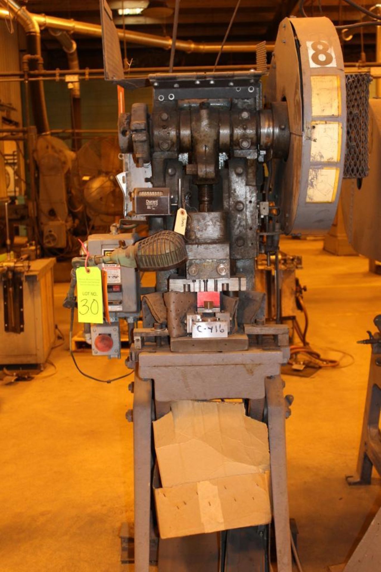 Diamond 14 Ton OBI Punch Press - Image 6 of 6