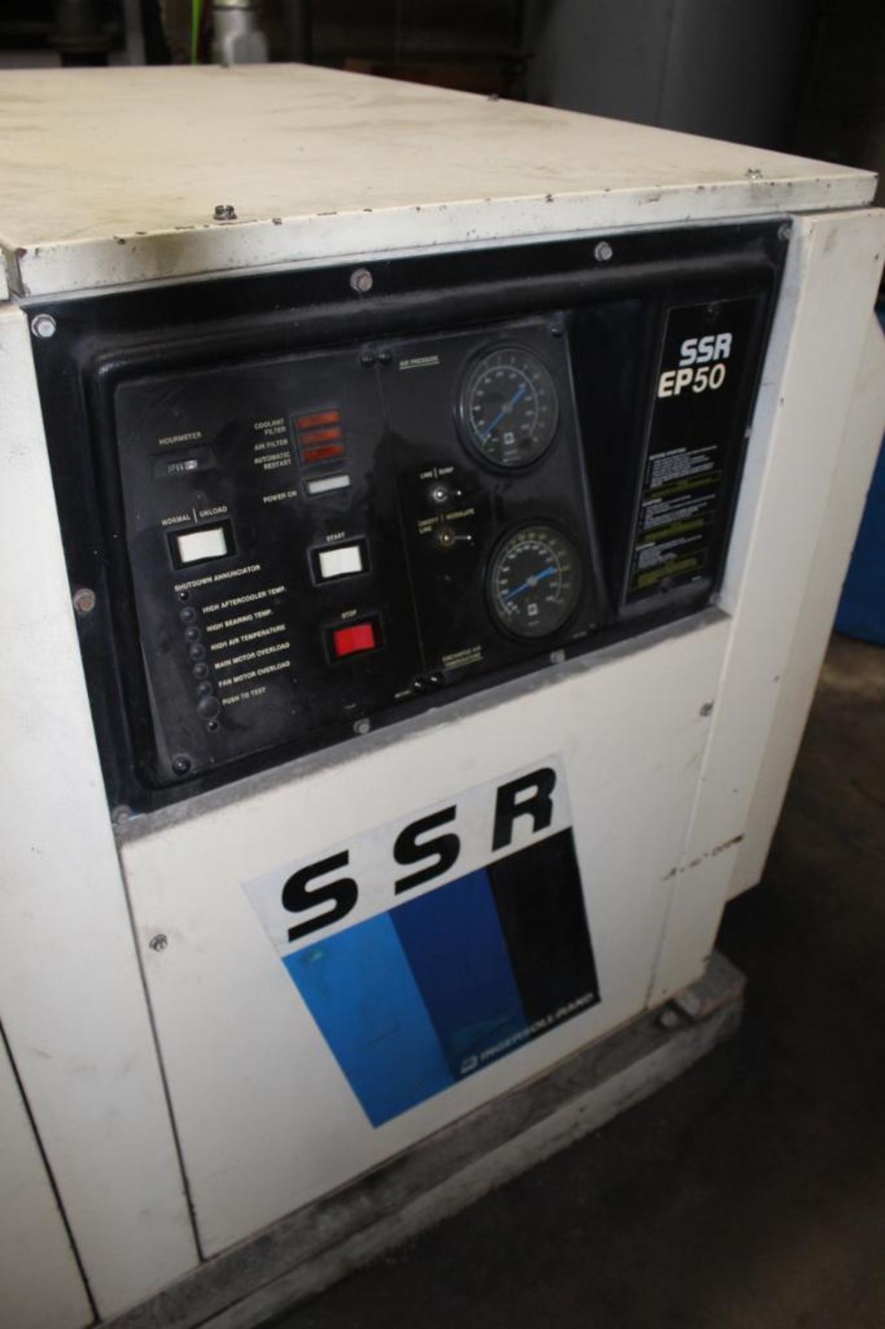 1986 Ingersoll Rand 50hp Rotary Screw Air Compressor - Image 4 of 6