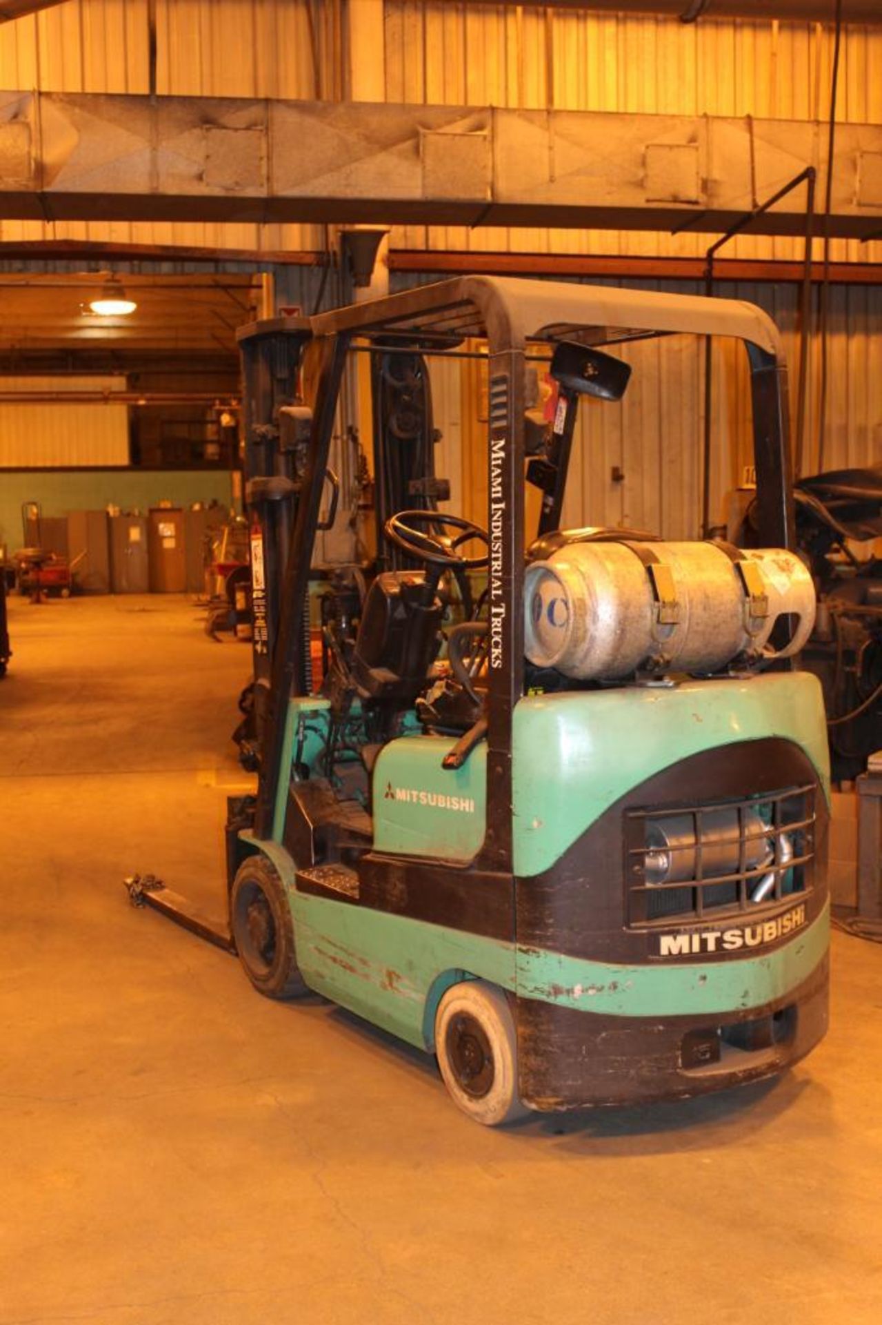 Mitsubishi Model FGC15K Forklift - Image 4 of 9