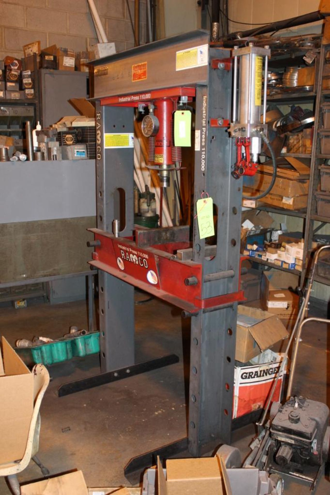 Ramco Model RP55 Hydraulic H-Frame Press - Image 2 of 2