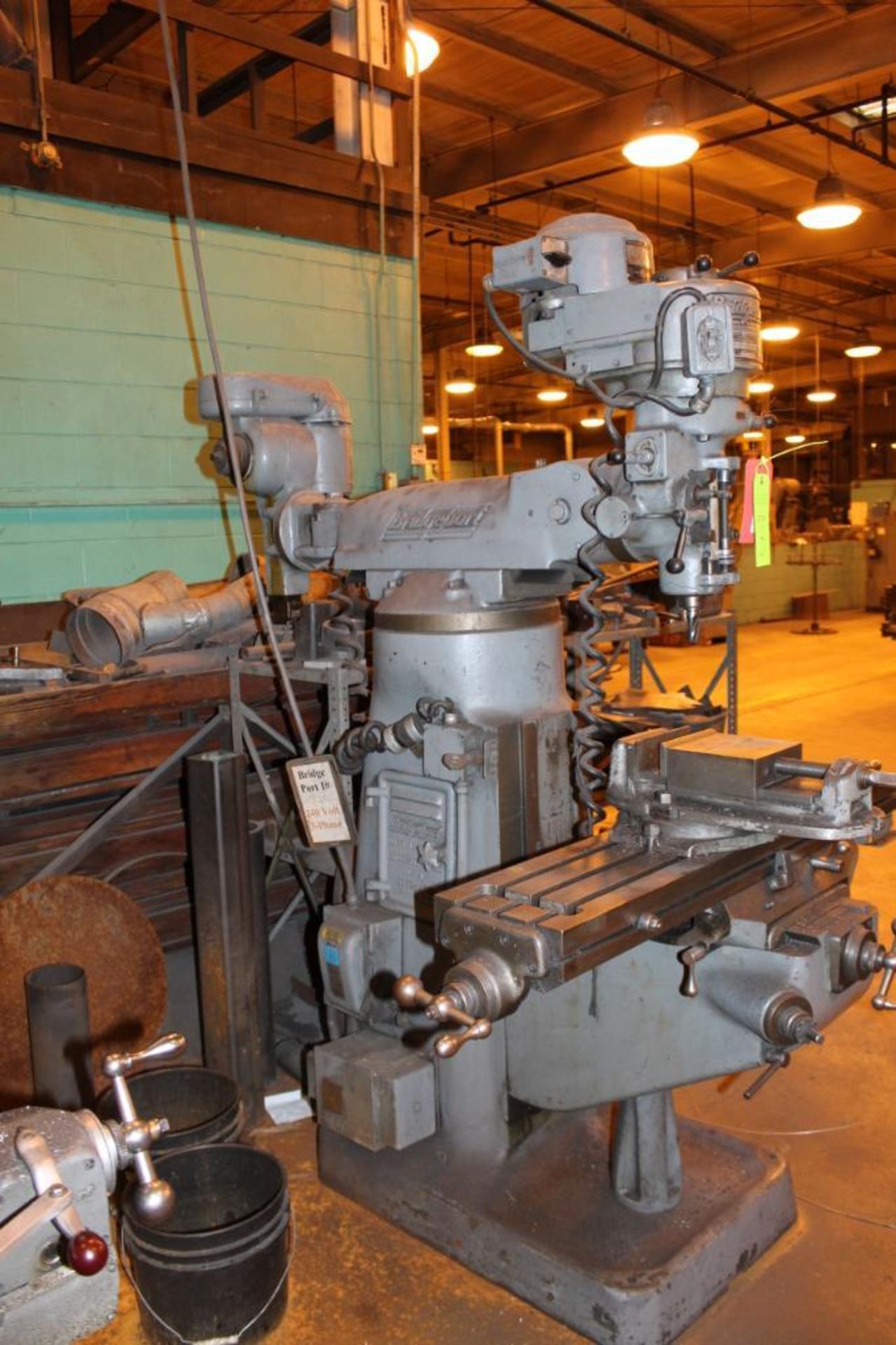Bridgeport Vertical Milling Machine - Image 6 of 7