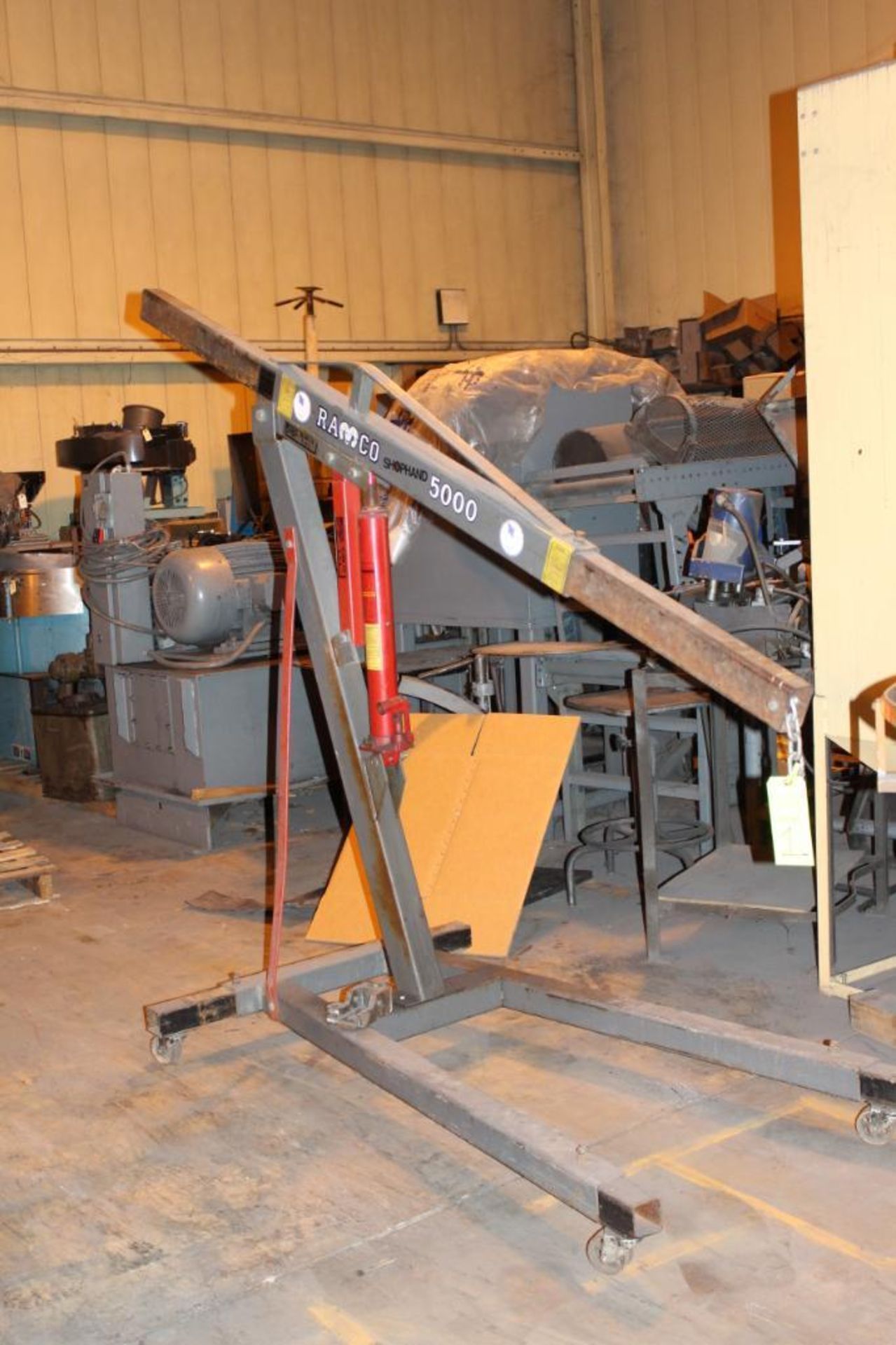 Ramco Model RH5000 Hydraulic H-Frame Press