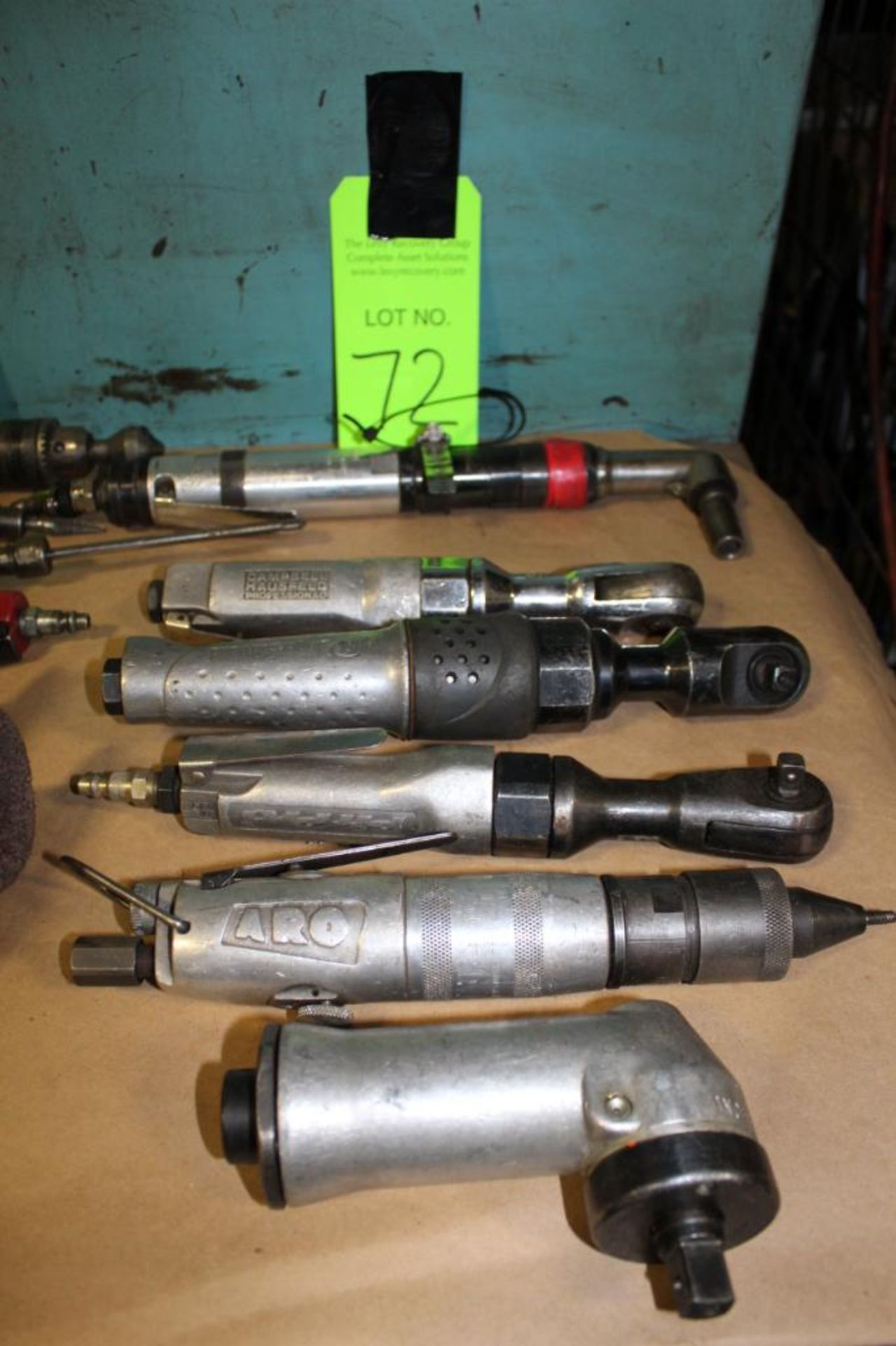 Assorted Pneumatic Wrenches