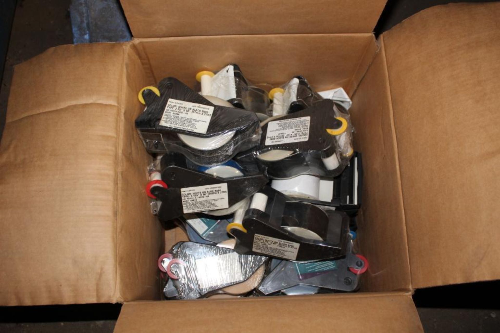 Lot of Tape Dispenser and Tape Cartidges - Image 4 of 5