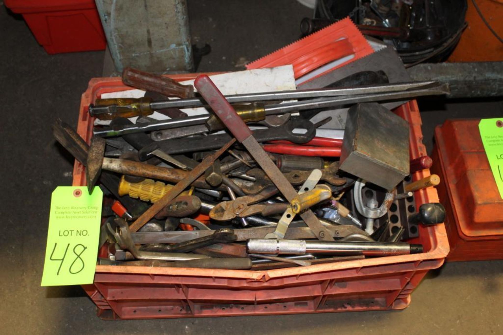 Entire Box of Misc. Hand Tools
