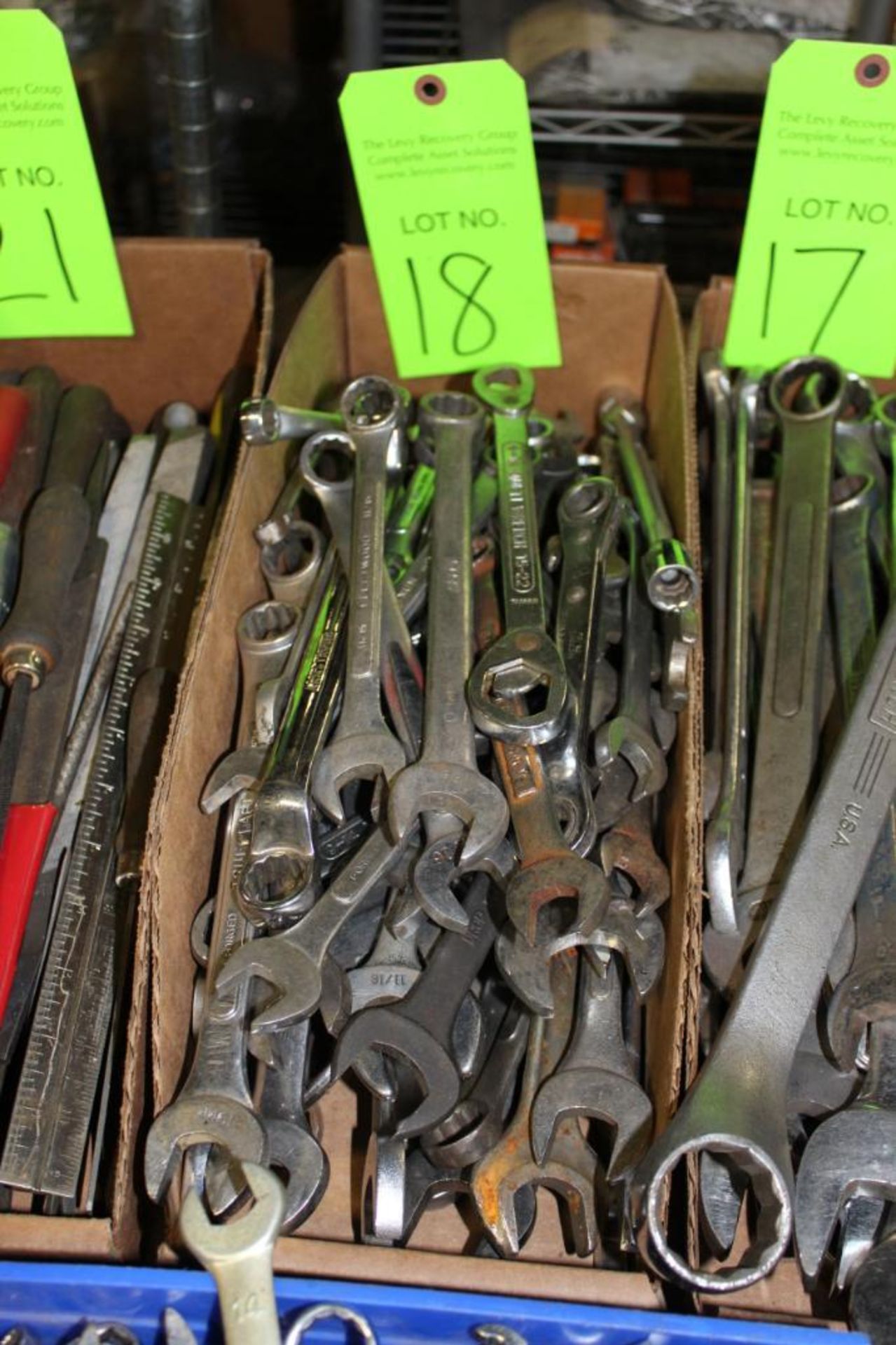 Lot of Assorted Wrenches