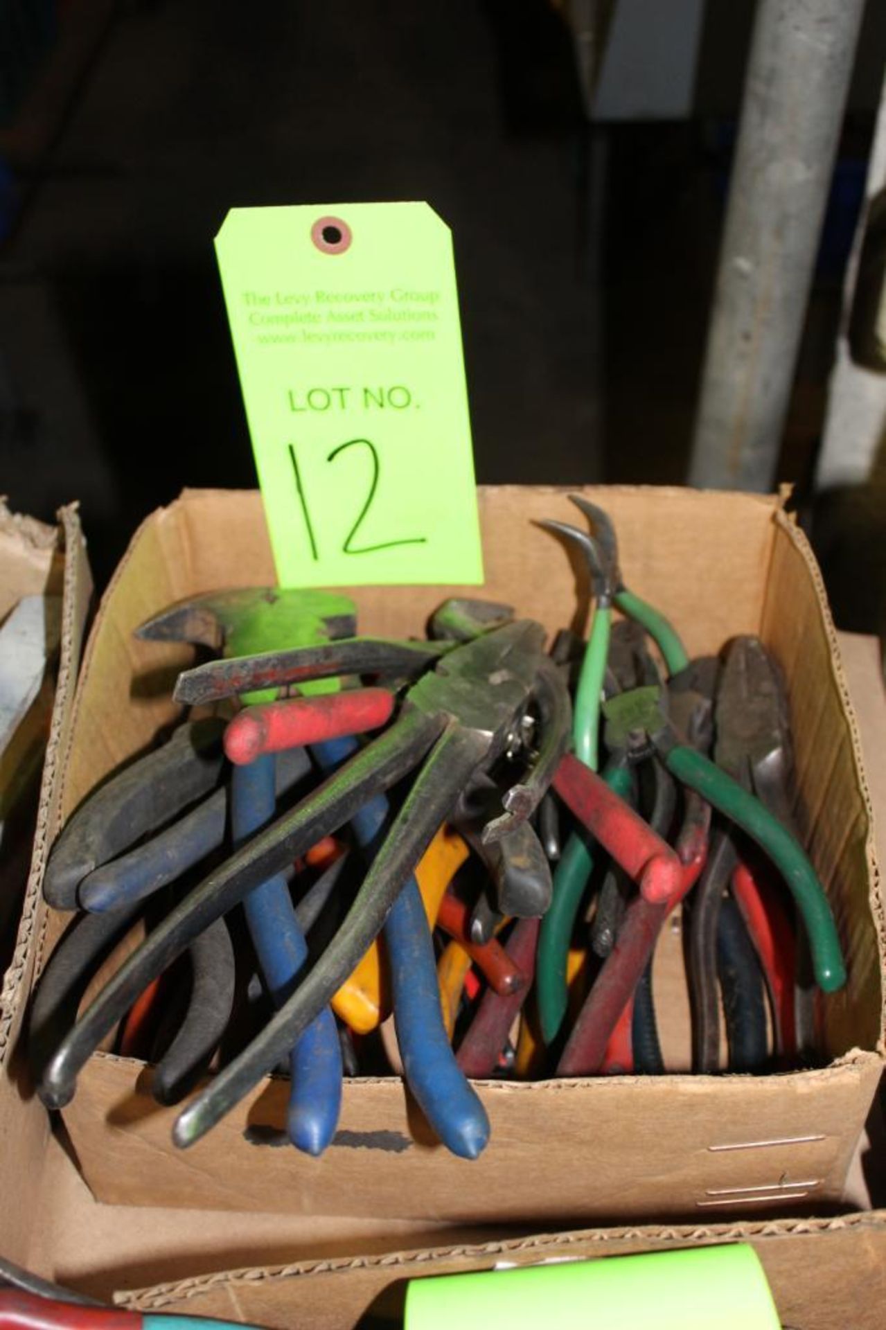 Lot of Assorted Pliers