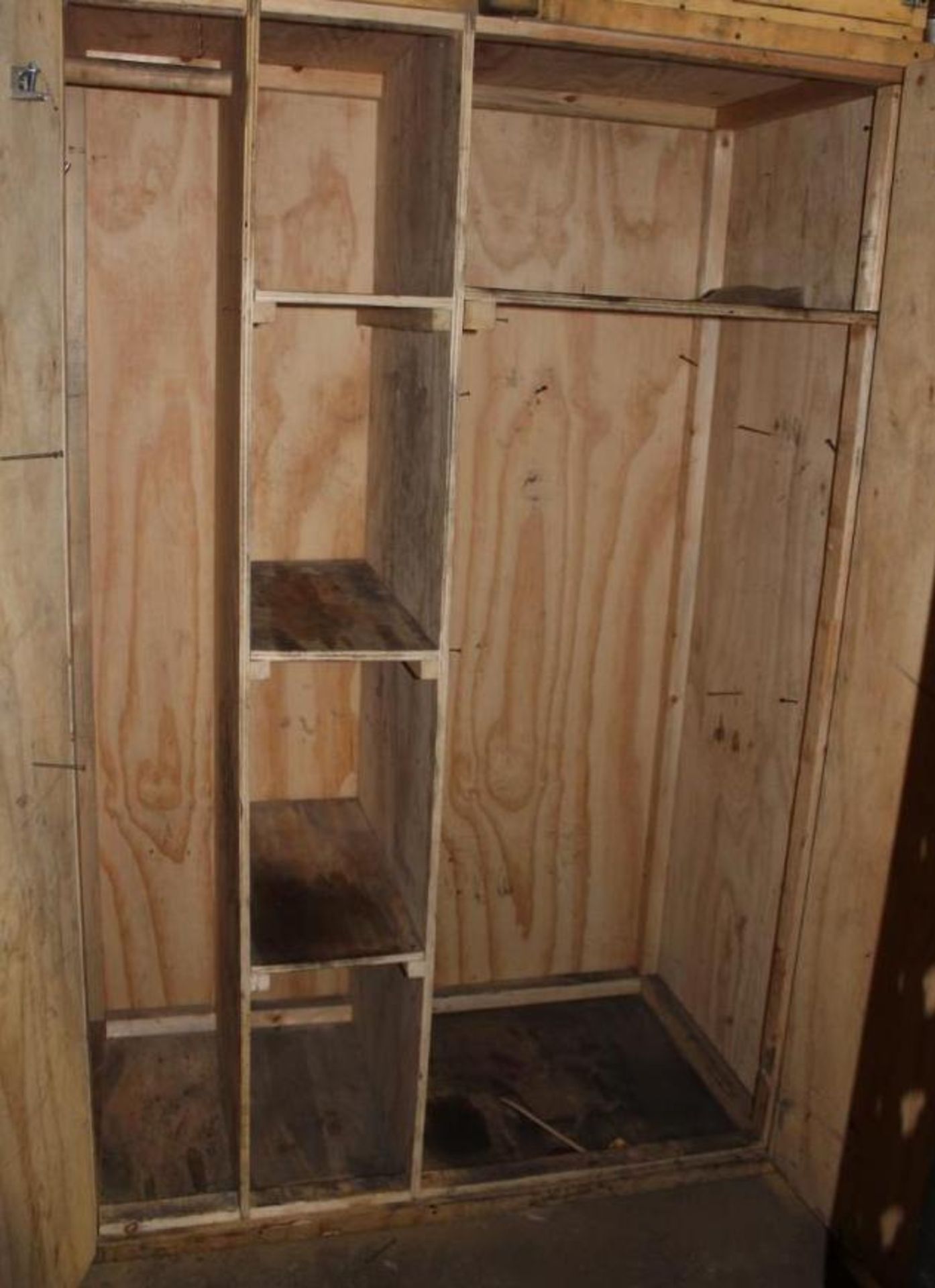 4 Door Wooden Cabinet - Image 2 of 2