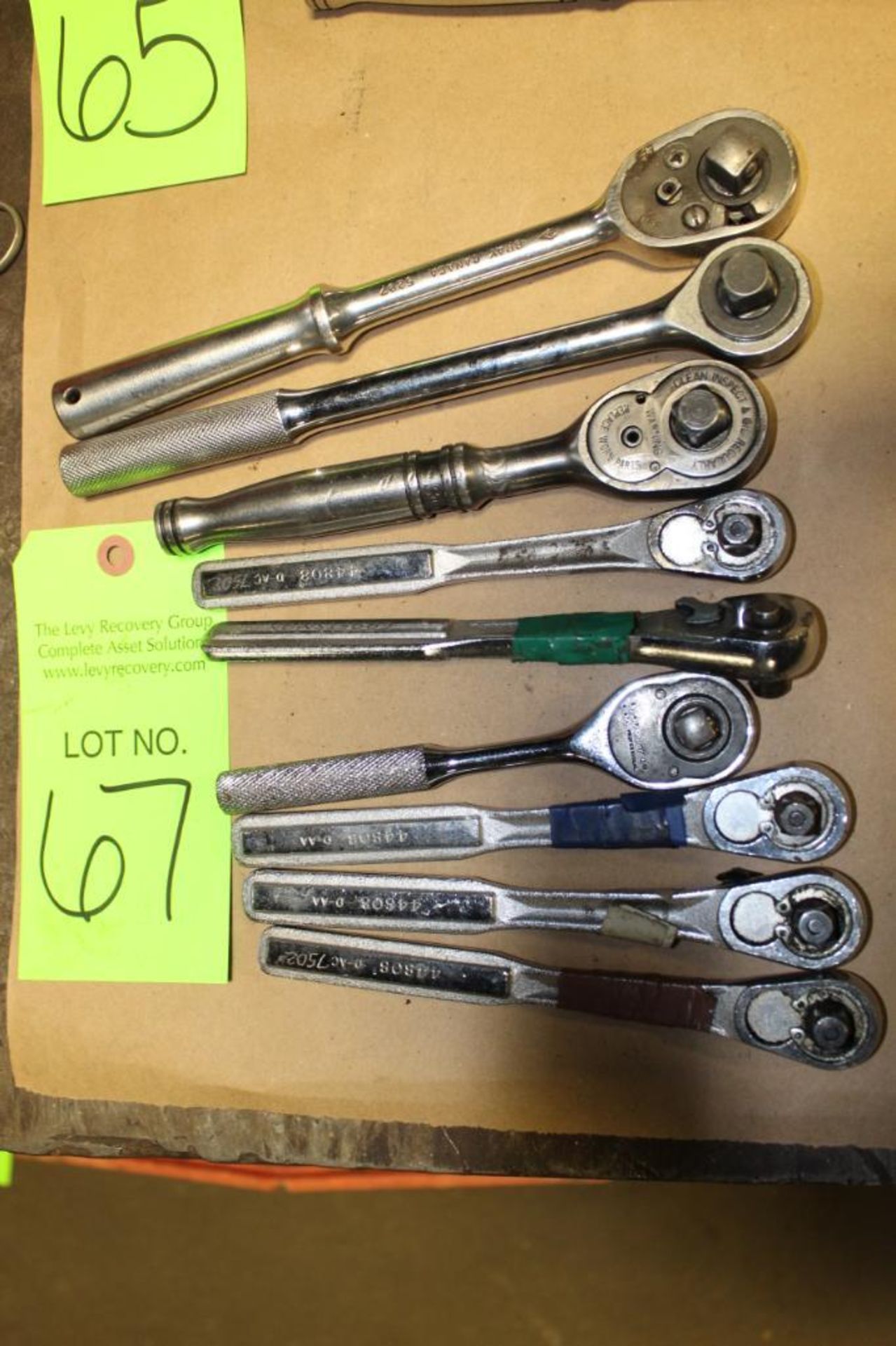 Lot of Socket Wrenches