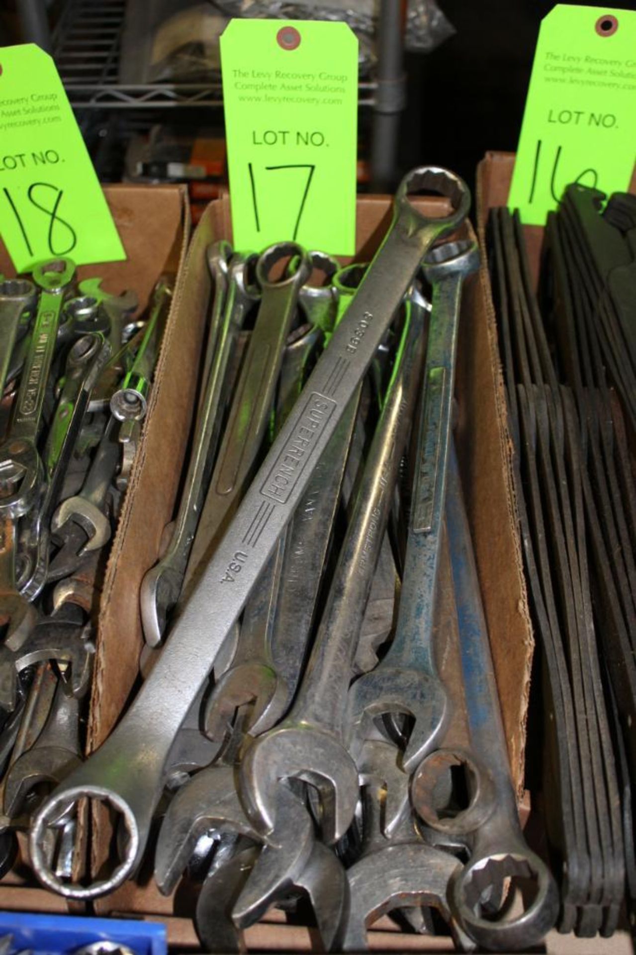 Lot of Assorted Wrenches