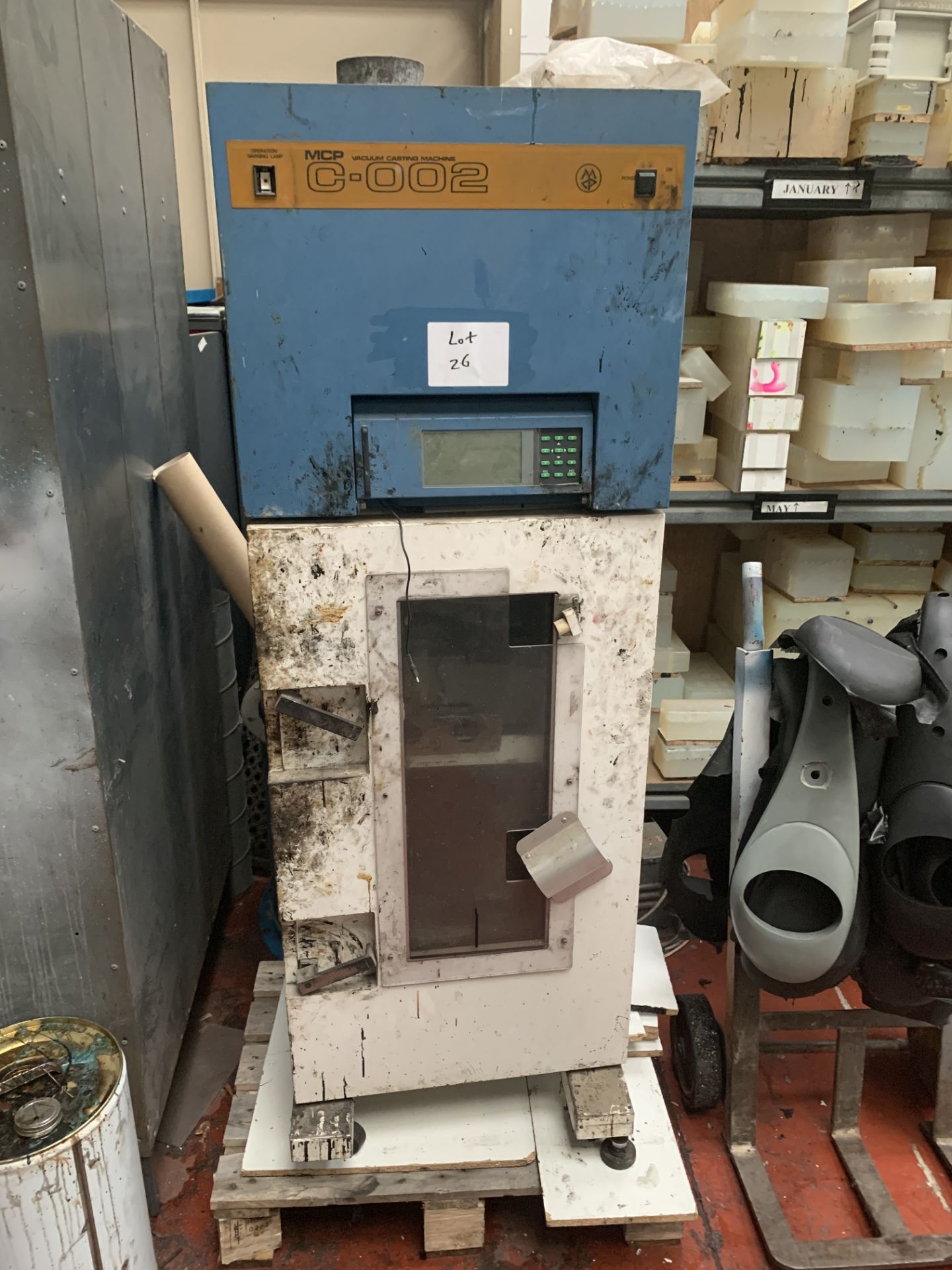 MCP VACUUM CASTING MACHINE C-002 (as is)