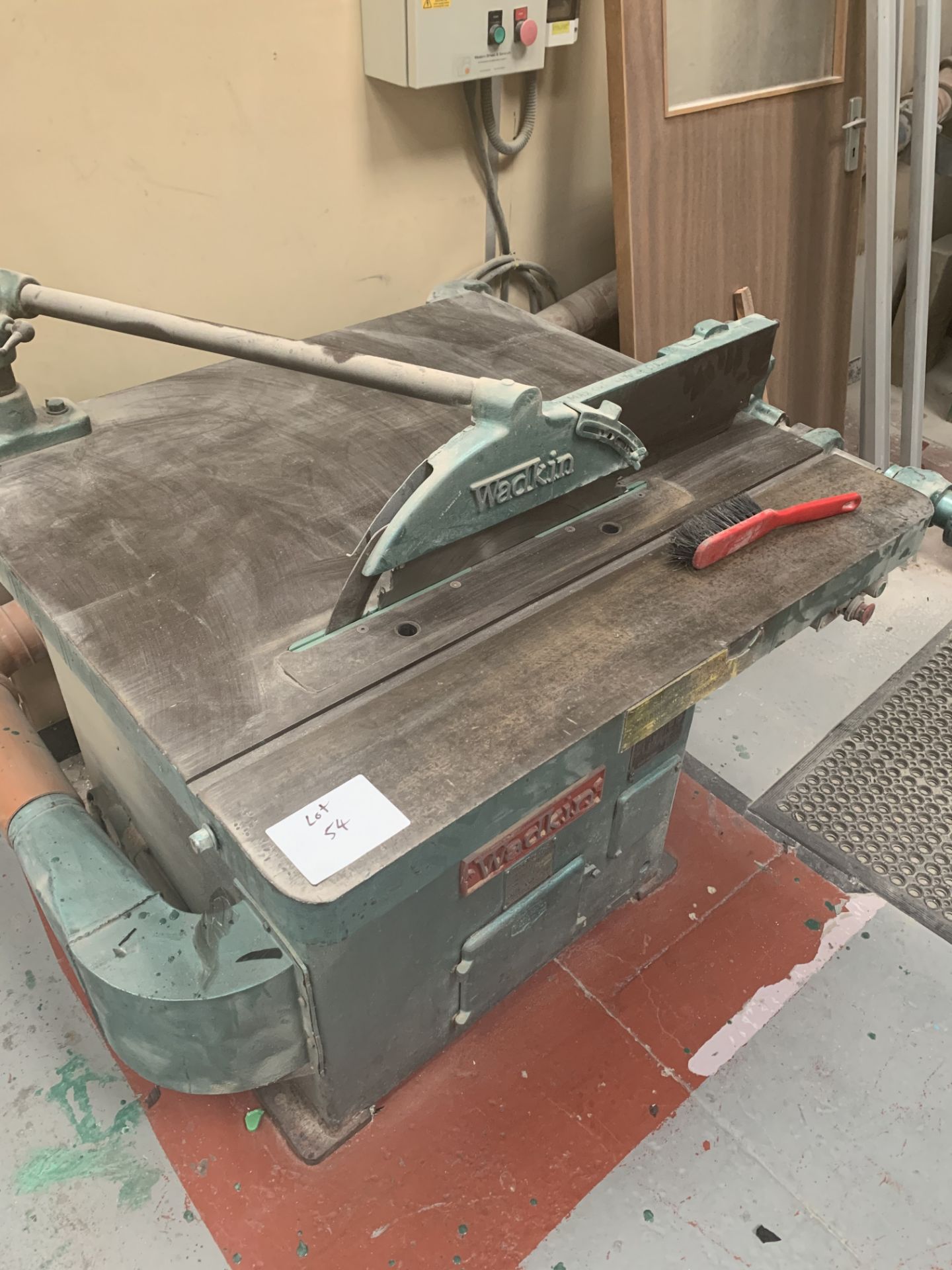 Wadkin 20" TABLE SAW, machine no 9Q649 tilt arbor saw bench