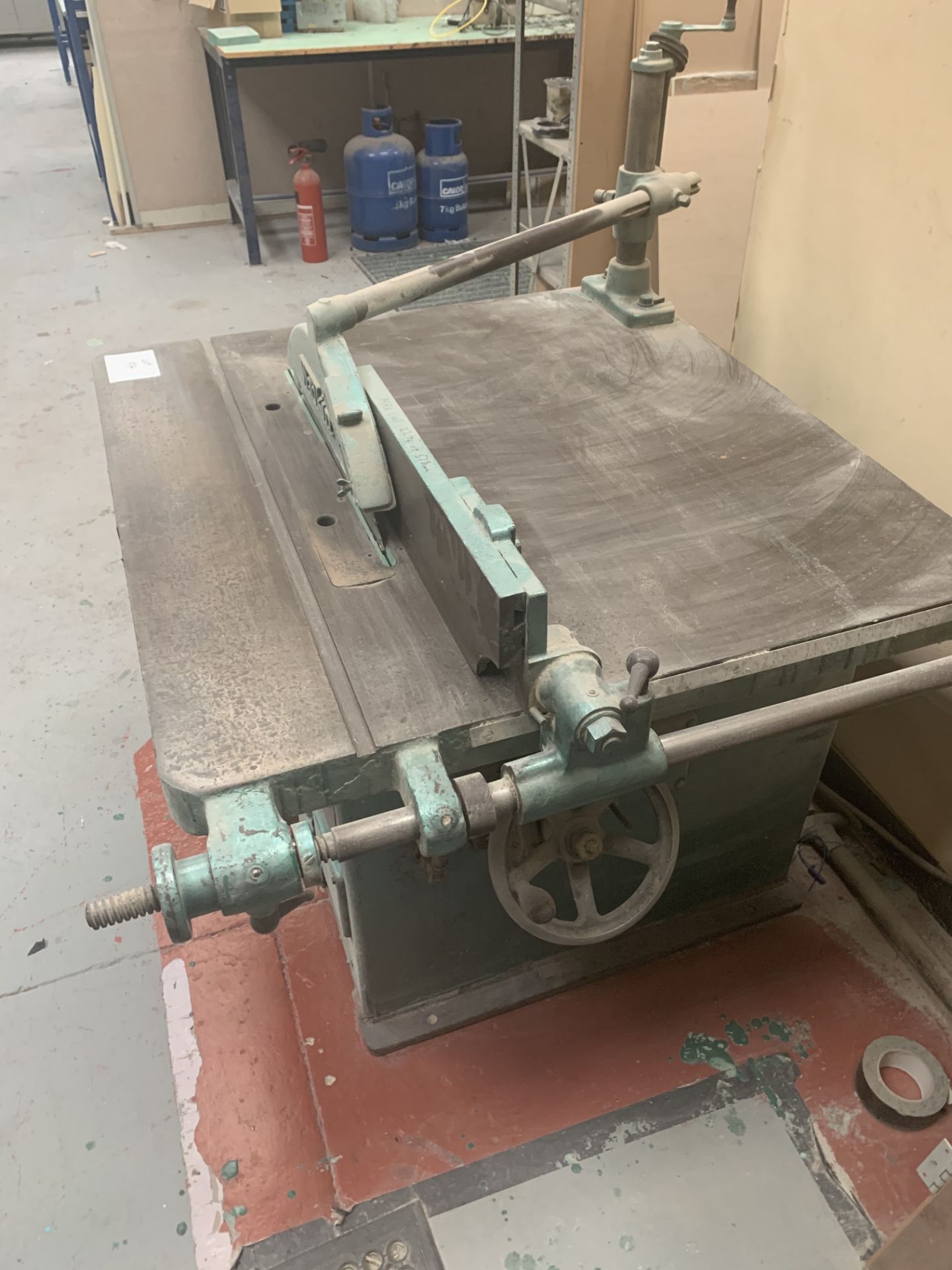 Wadkin 20" TABLE SAW, machine no 9Q649 tilt arbor saw bench - Image 2 of 2