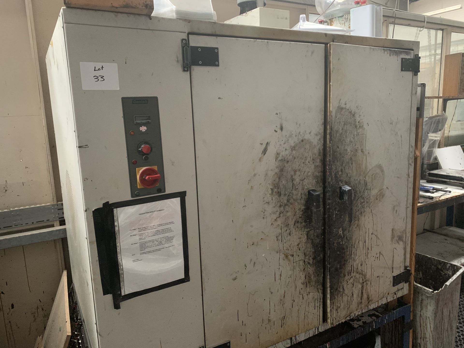 Genlab electric BATCH OVEN, 900 x 1000 x 770mm