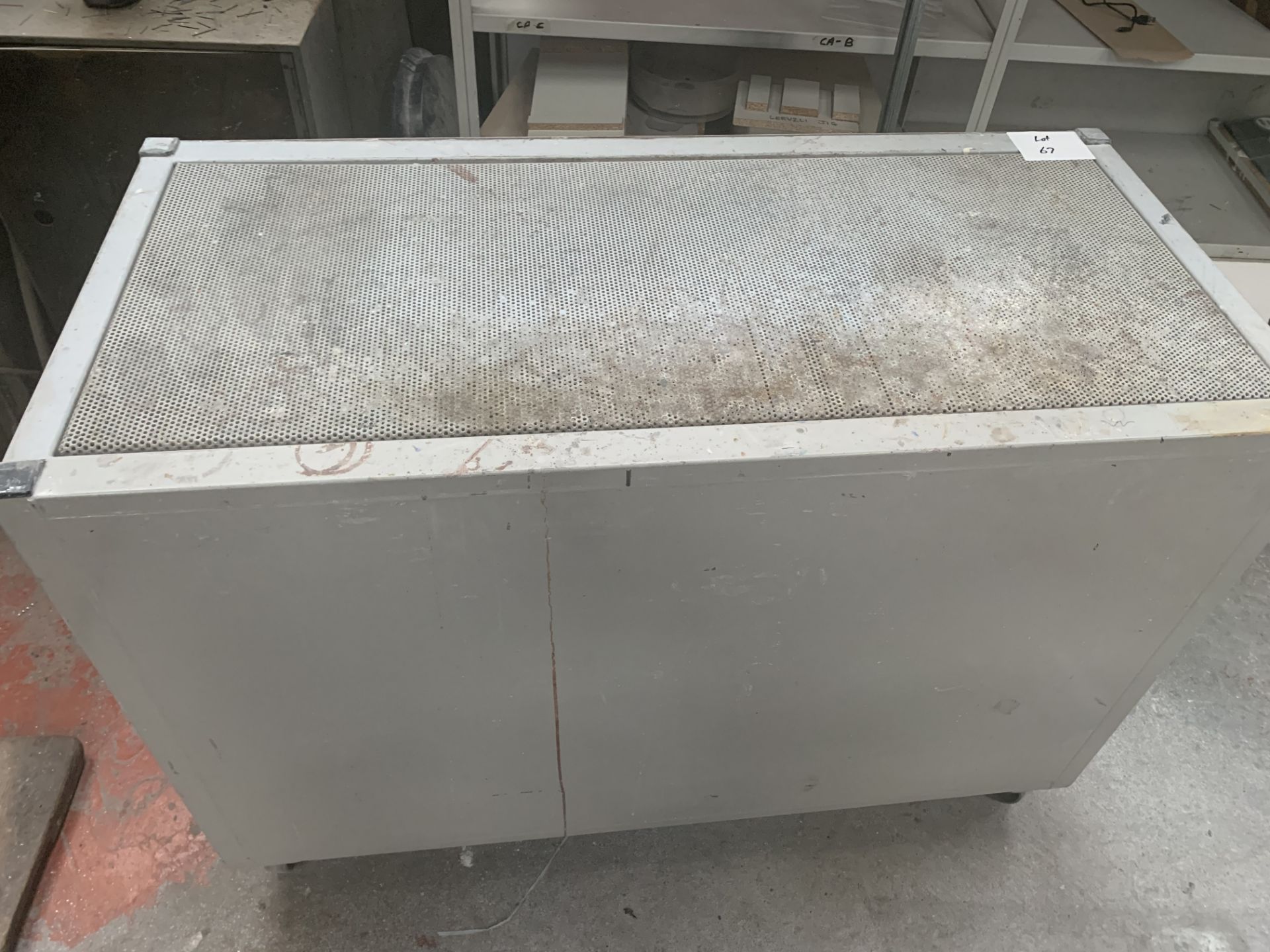 1250mm down draft FILTER WORKBENCH