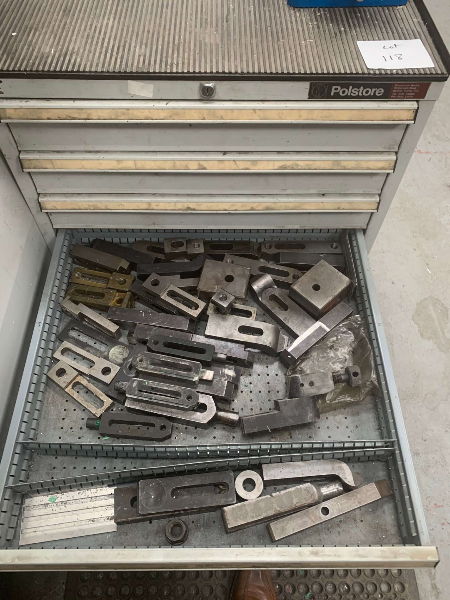 Polstore 8 drawer TOOLING CABINET & CONTENTS - Image 5 of 9