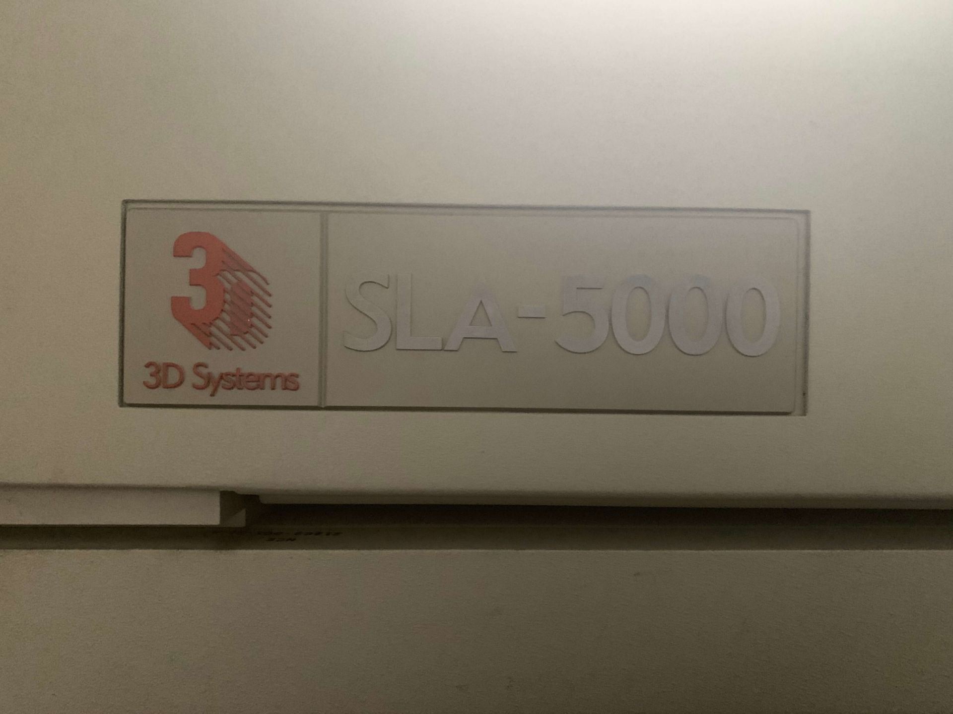 3D Systems SLA5000 500 x 500 x 500mm stereo lithography 3D PRINTER - Image 2 of 6