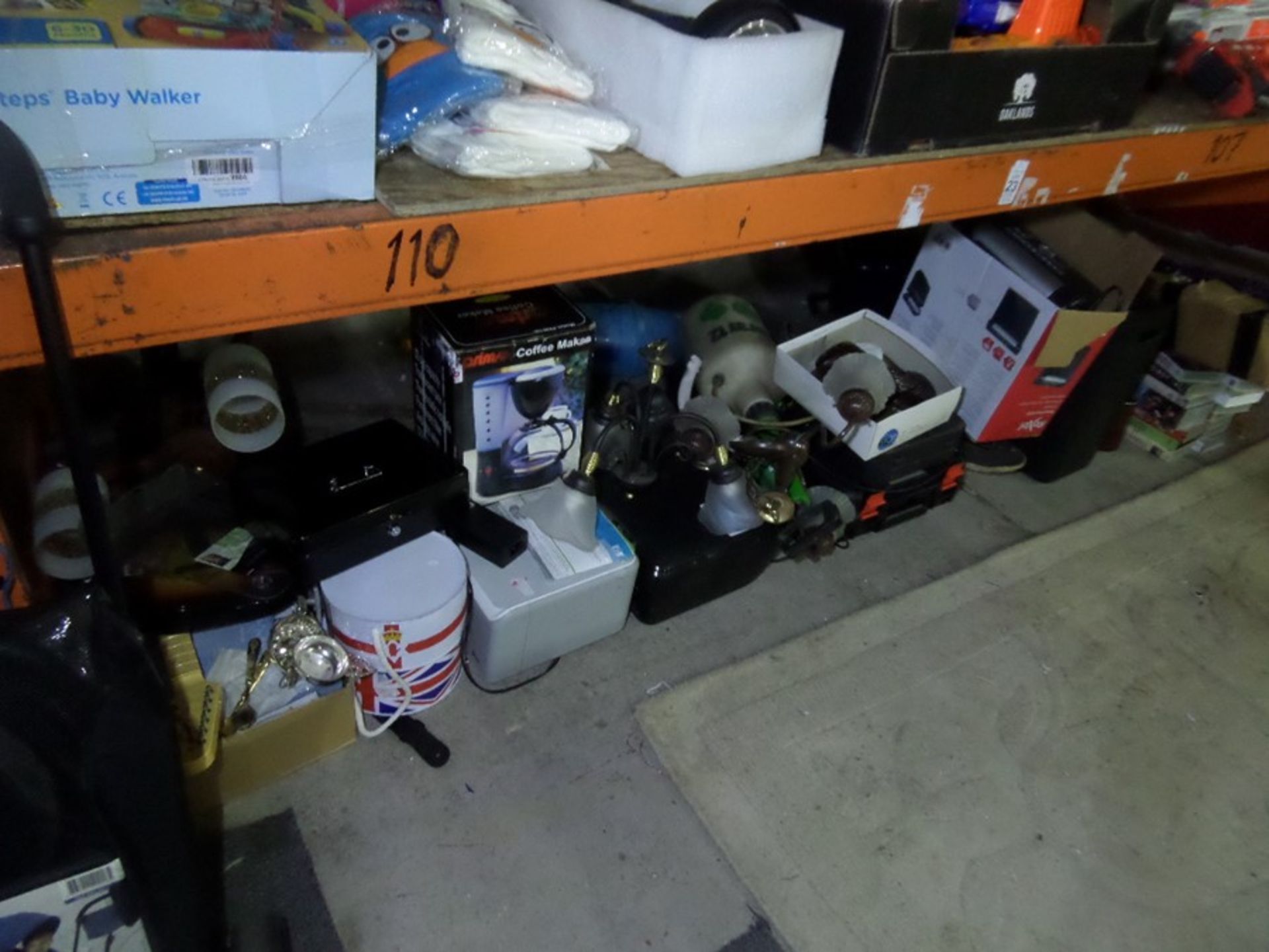 JOB LOT OF ITEMS UNDER TABLE BUYER MUST TAKE ALL