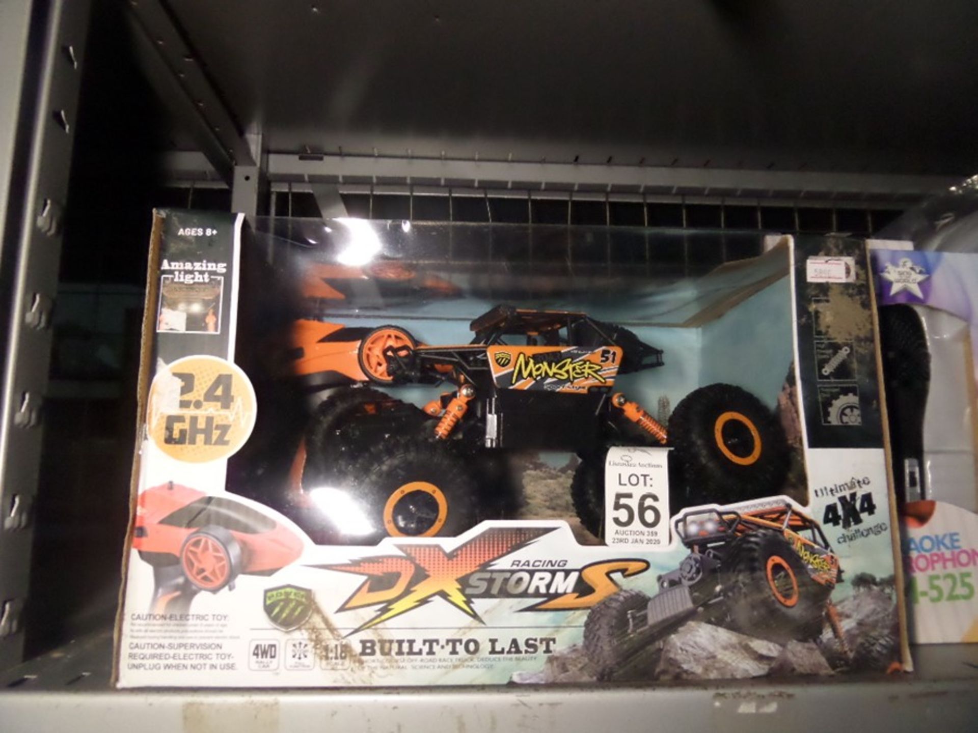 ELECTRIC MONSTER TRUCK TOY BOXED