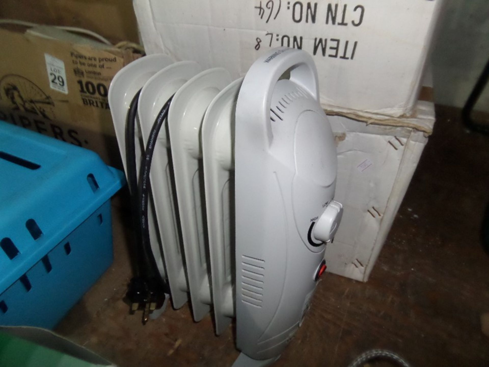 SMALL ELECTRIC HEATER (WORKING)