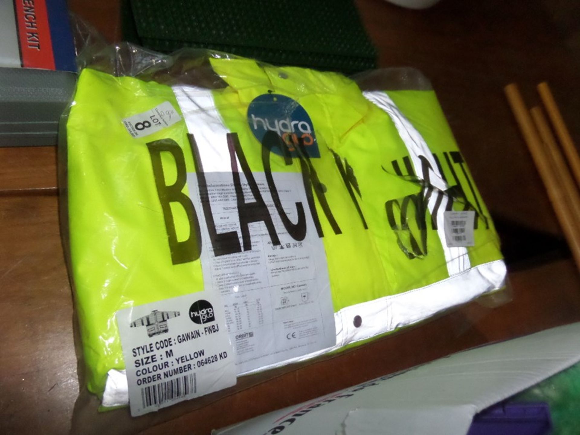 NEW HI VIZ BOMBER JACKET M